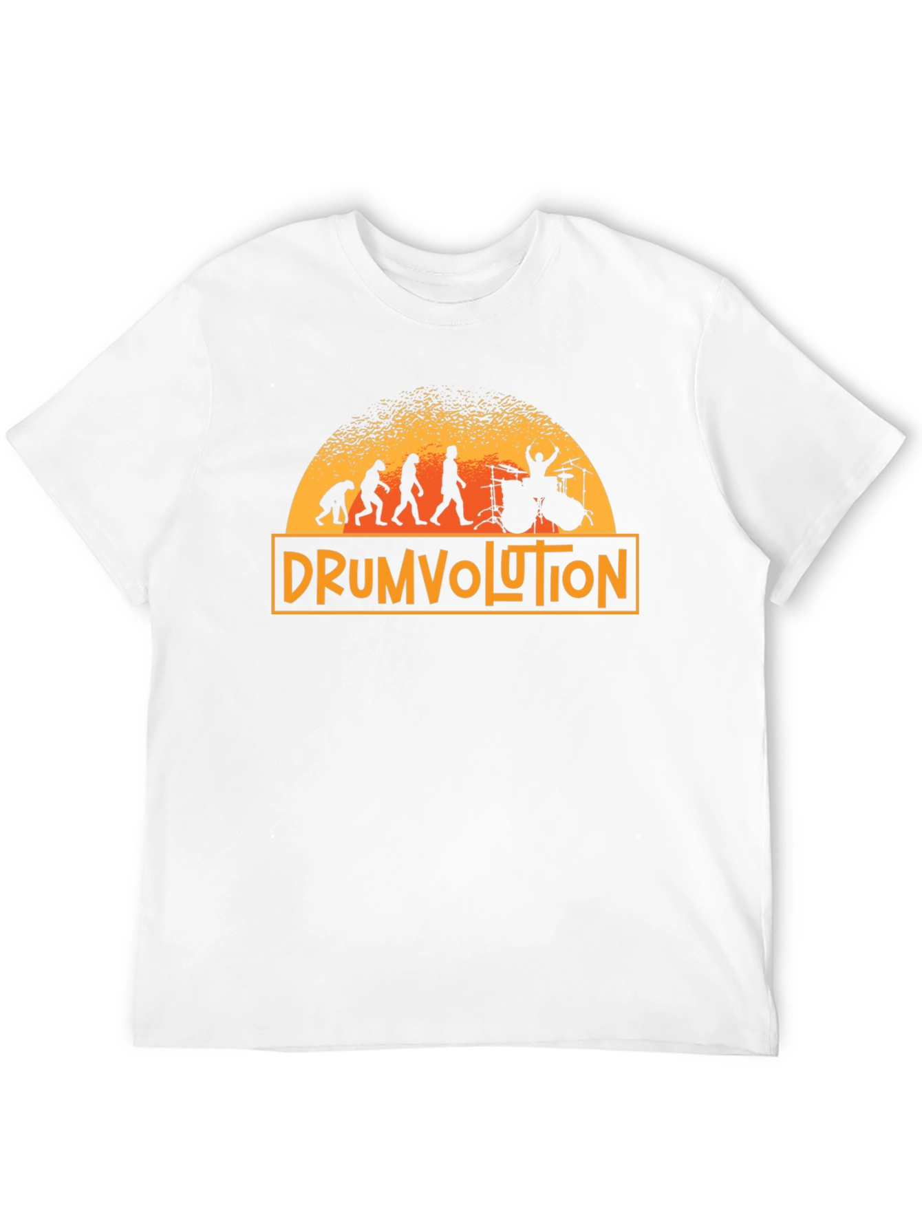 Drumvolution Evolution Drummer T-Shirt