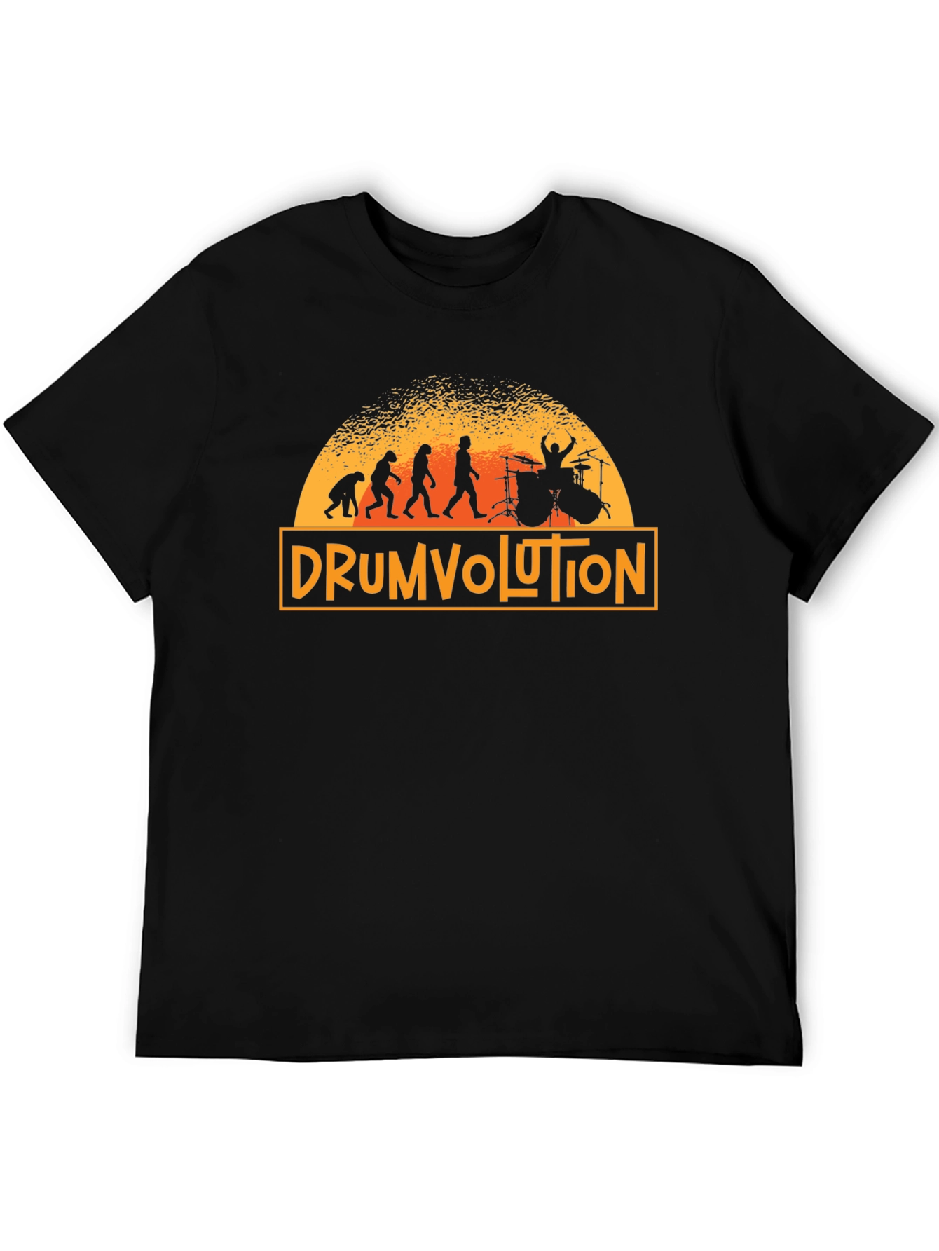Drumvolution Evolution Drummer T-Shirt