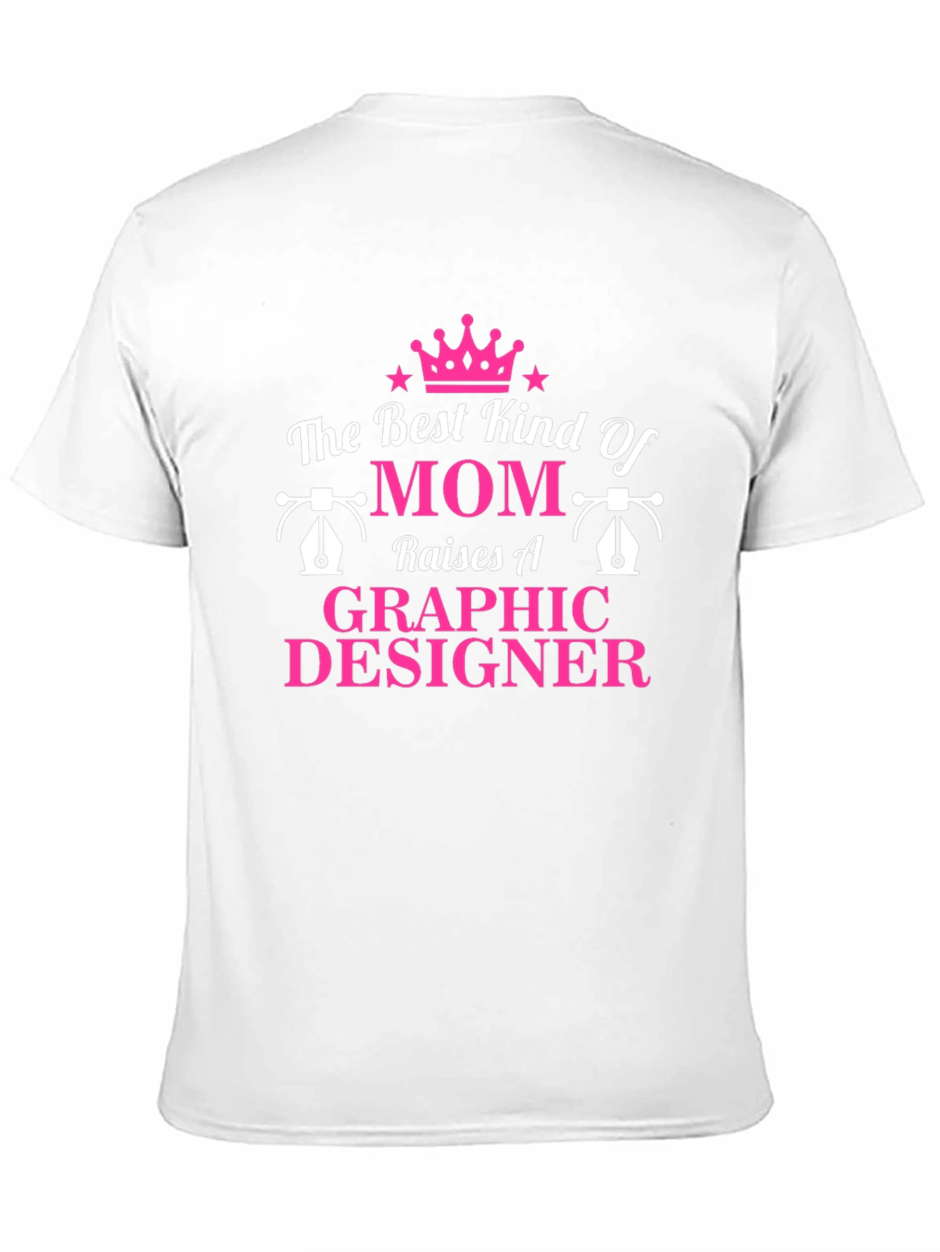 Graphic Designer Mom T-Shirt -  Black Tee