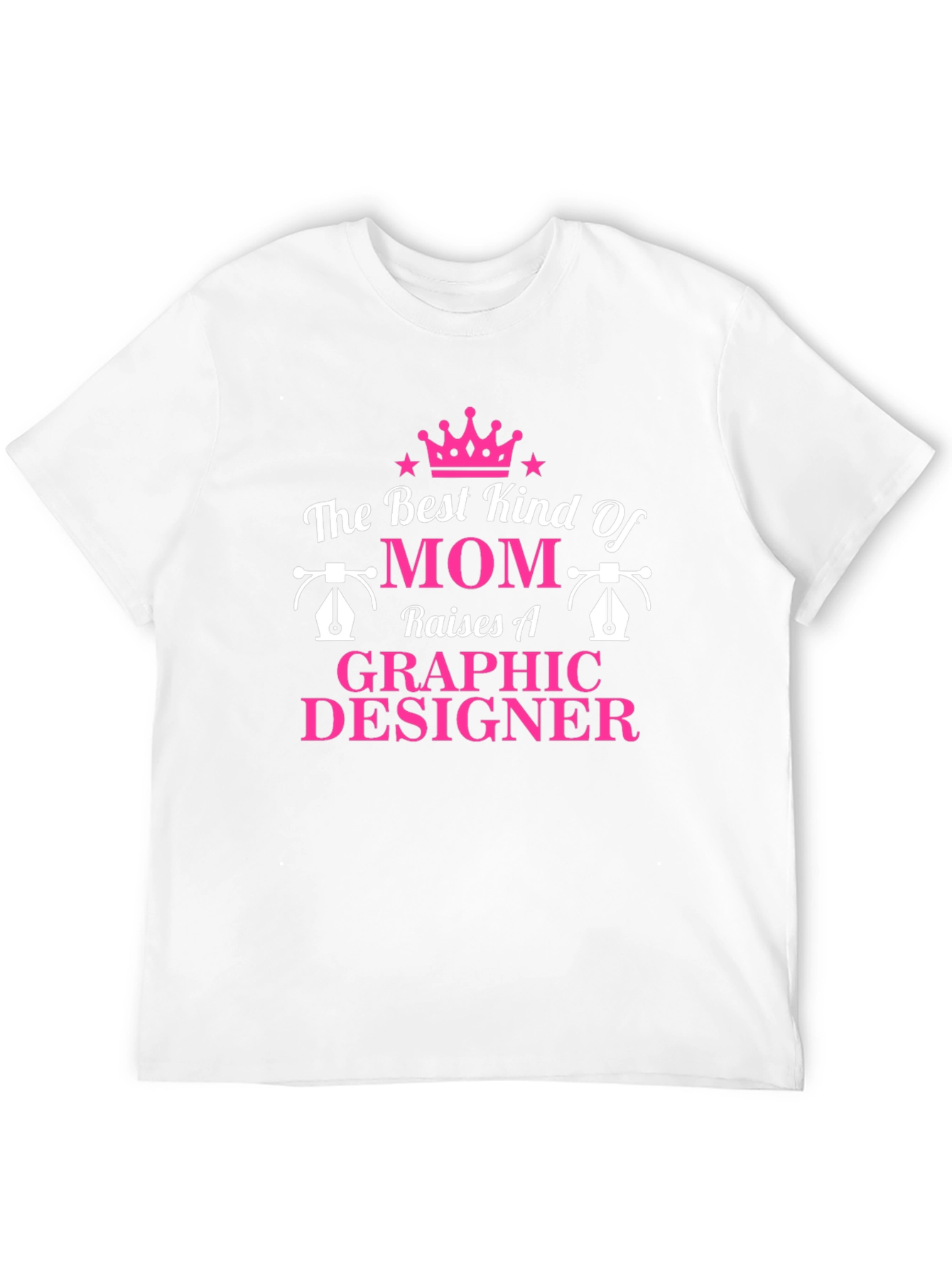 Graphic Designer Mom T-Shirt -  Black Tee
