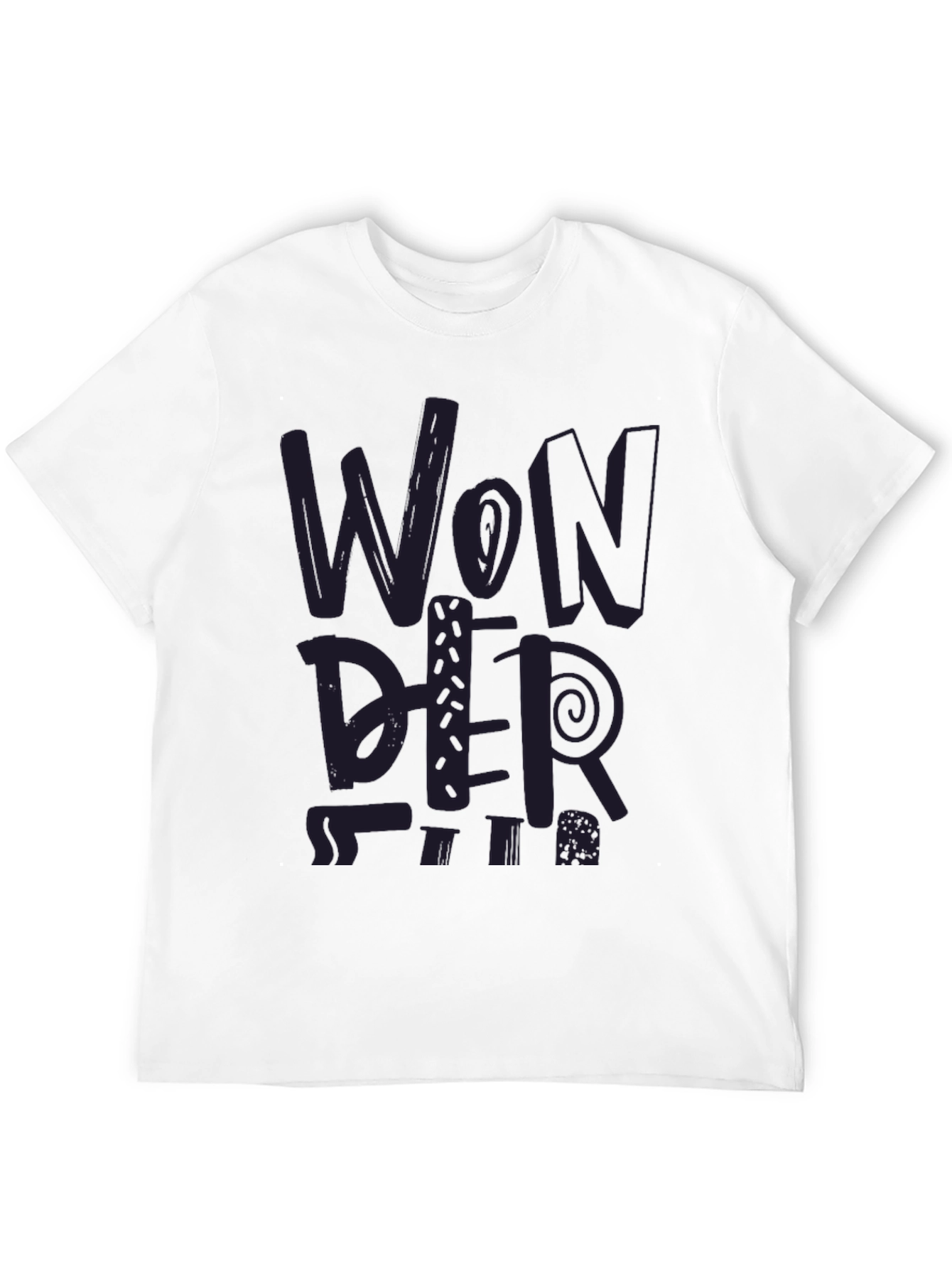 Wonder Graphic Tee - Trendy Print