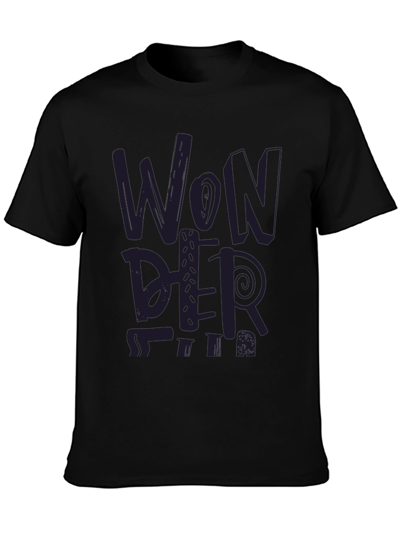 Wonder Graphic Tee - Trendy Print