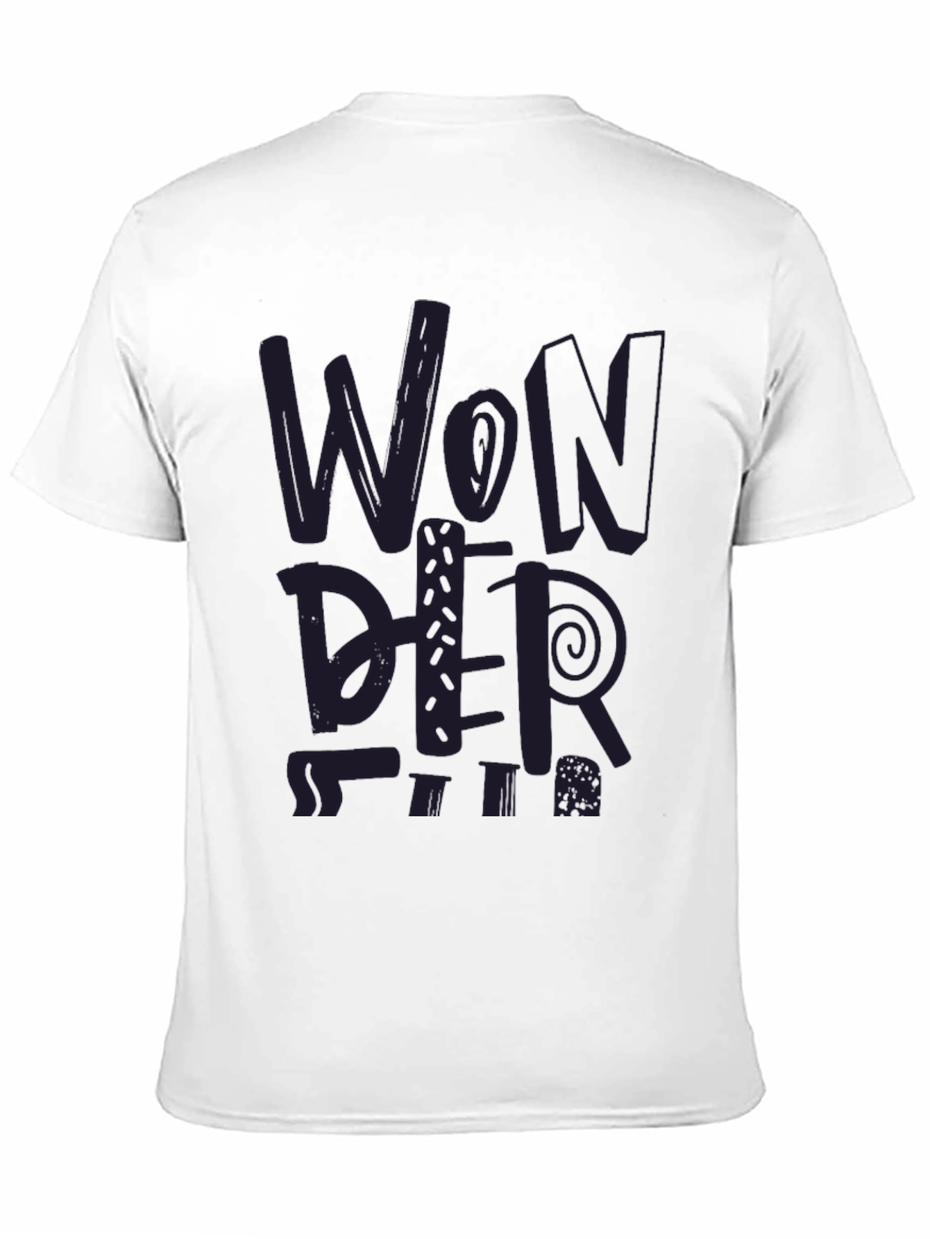 Wonder Graphic Tee - Trendy Print