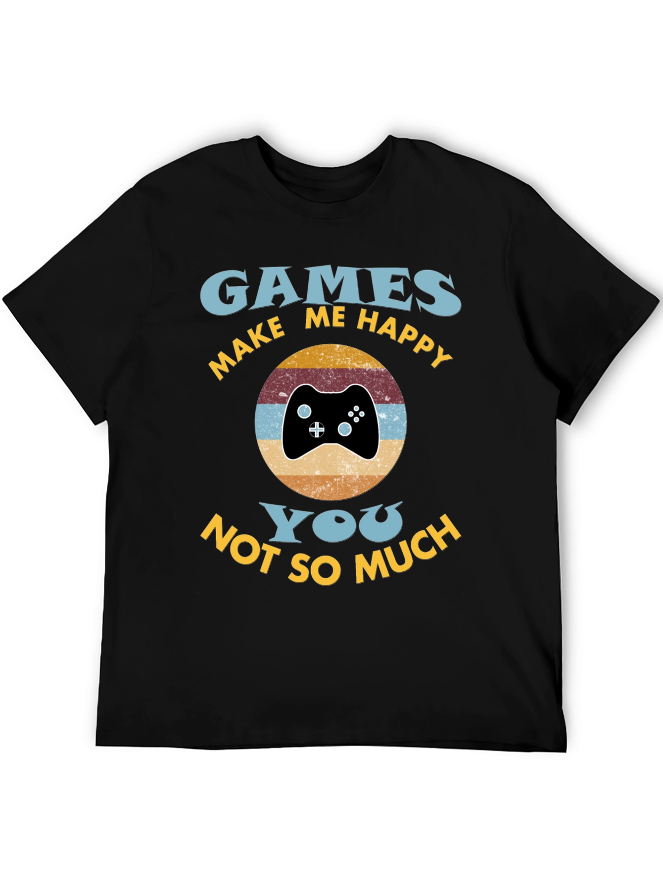 Games Make Me Happy Graphic Tee