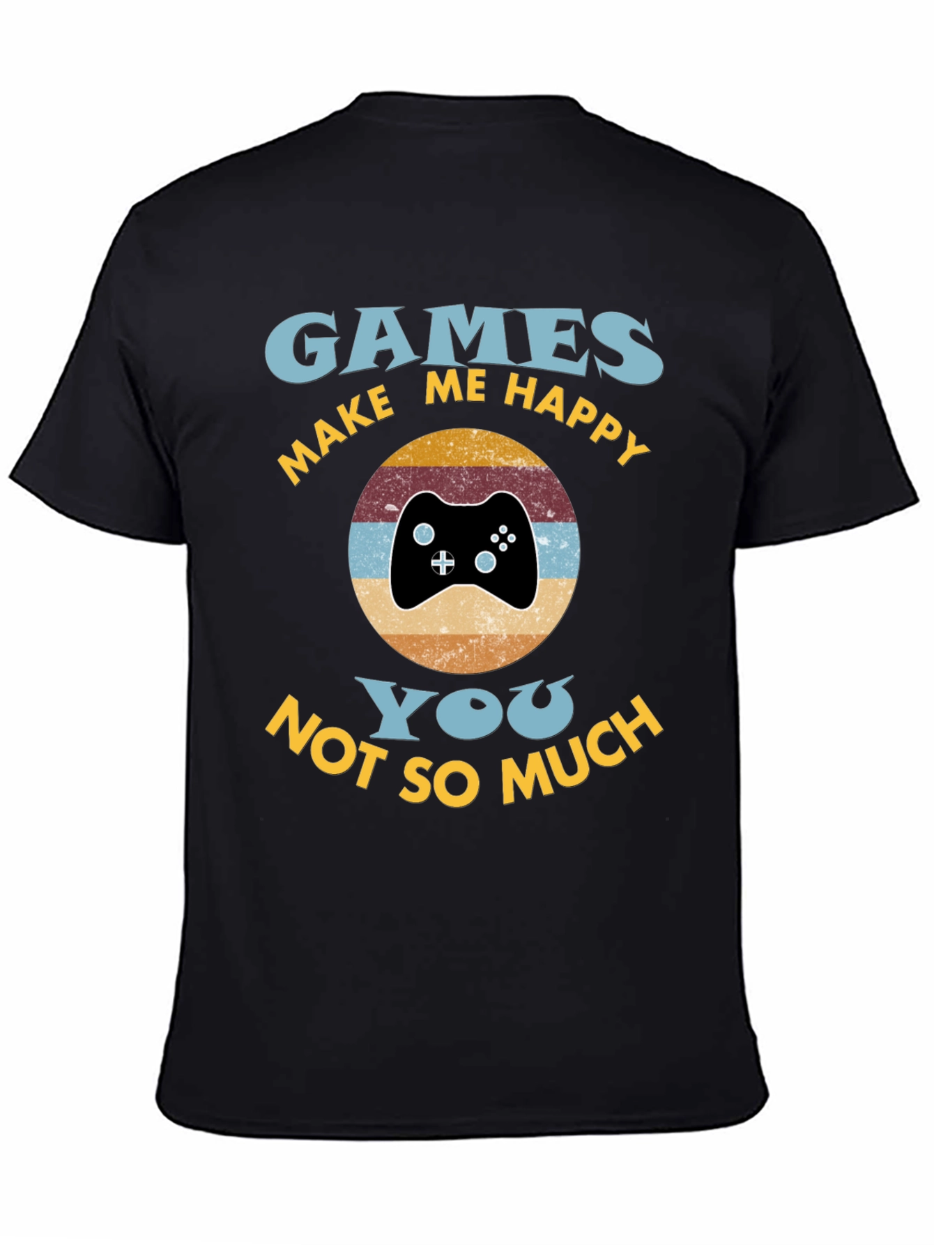 Games Make Me Happy Graphic Tee