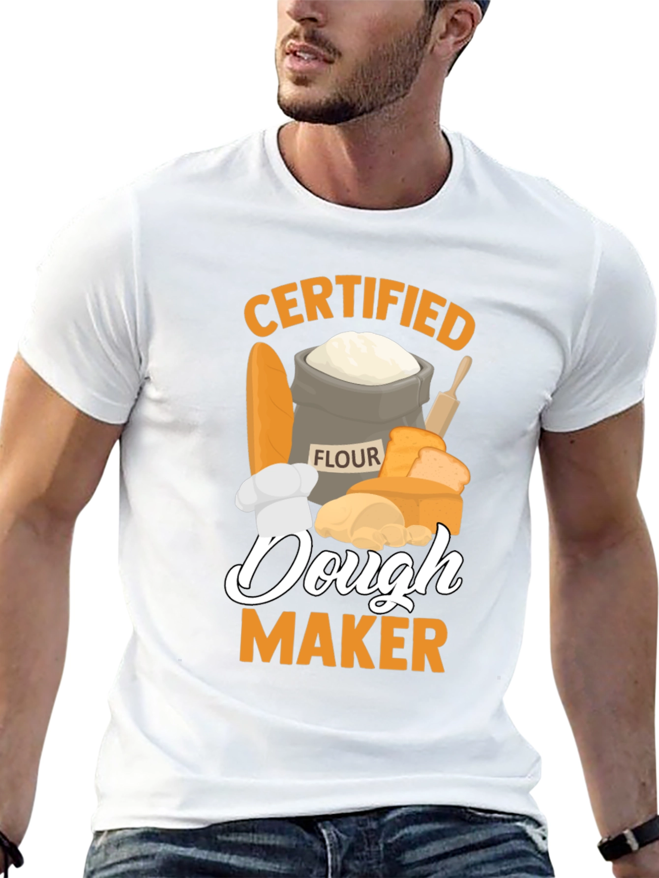 Certified Dough Maker T-Shirt - Bakers Apparel