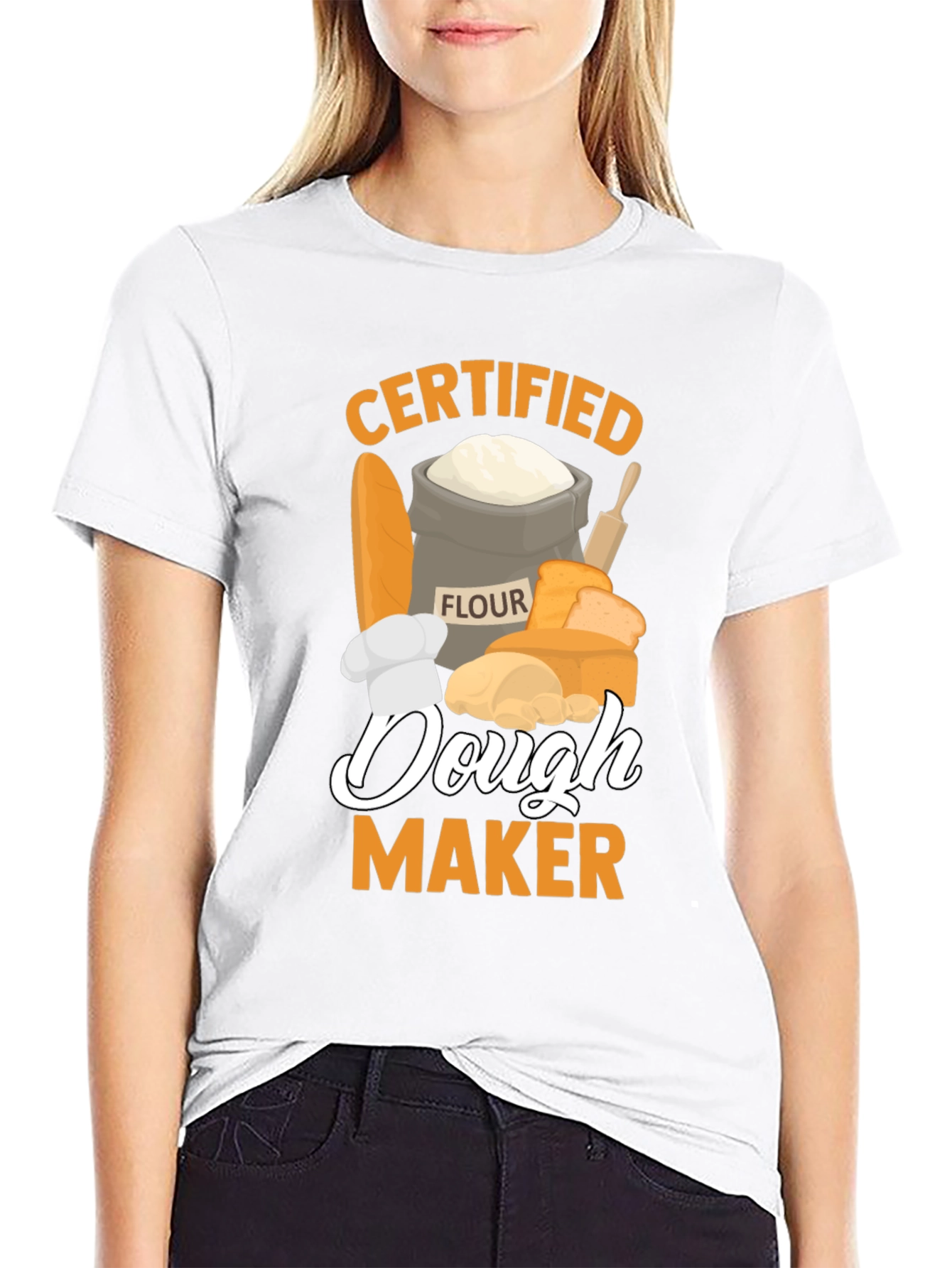 Certified Dough Maker T-Shirt - Bakers Apparel