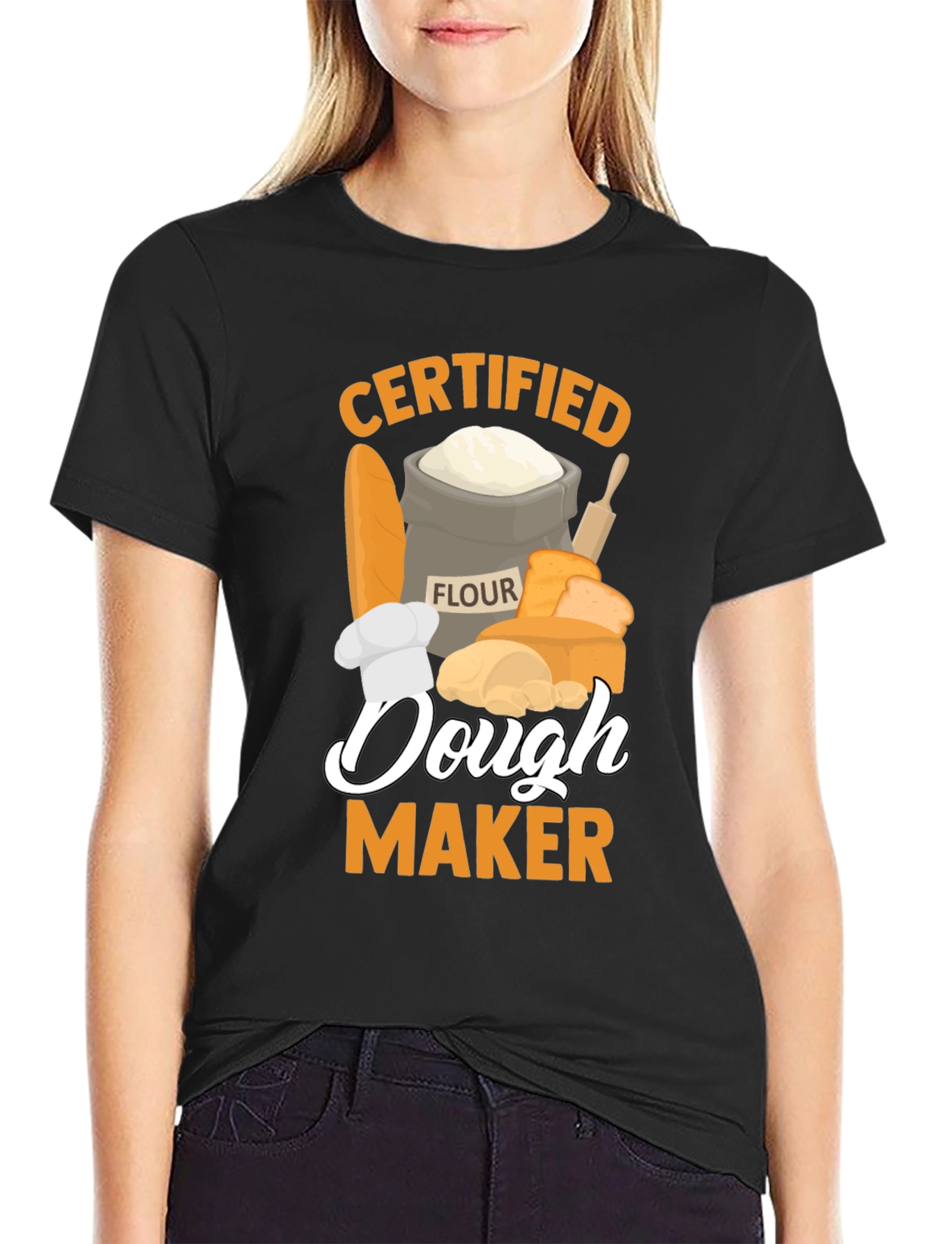 Certified Dough Maker T-Shirt - Bakers Apparel