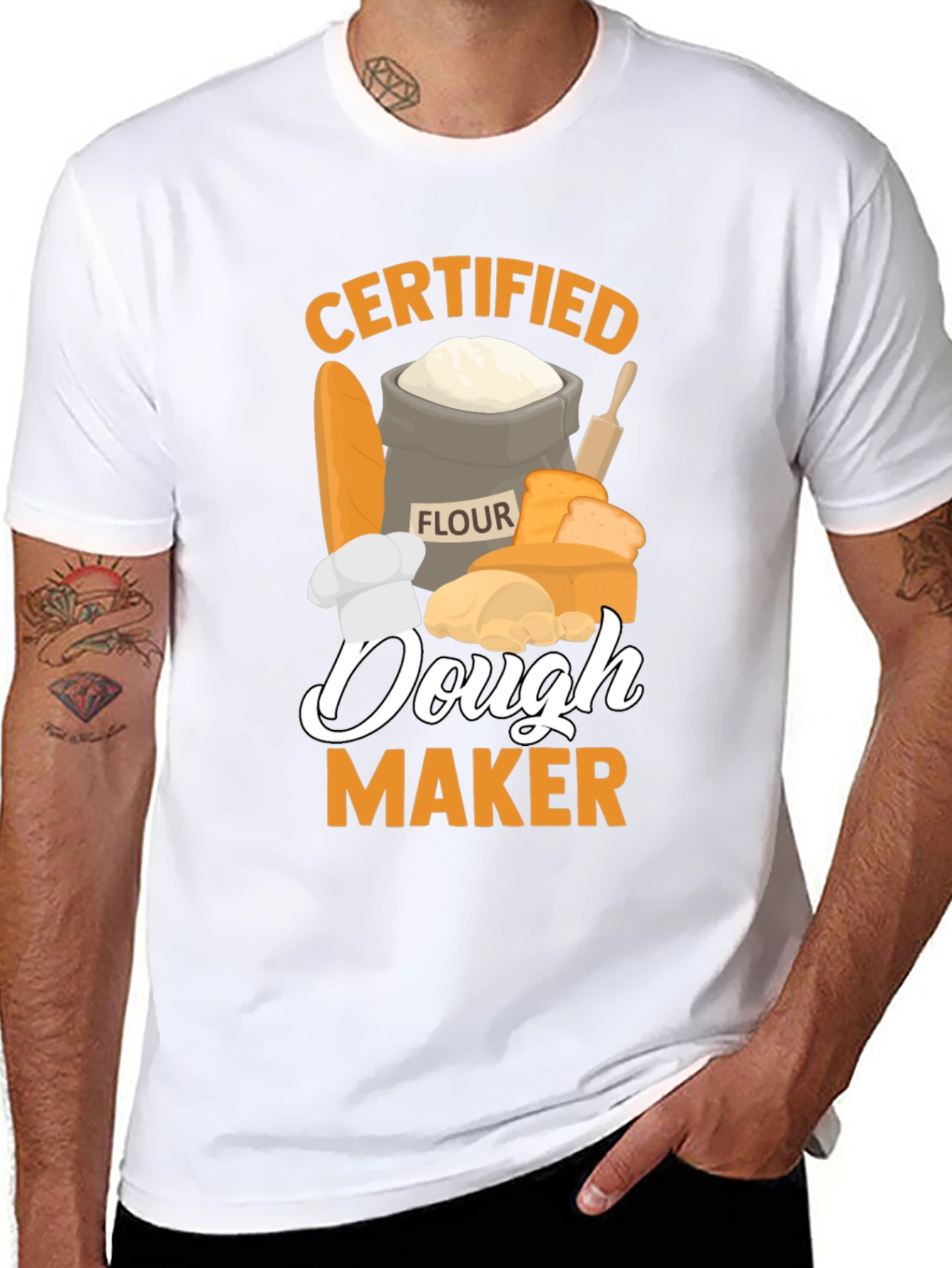 Certified Dough Maker T-Shirt - Bakers Apparel