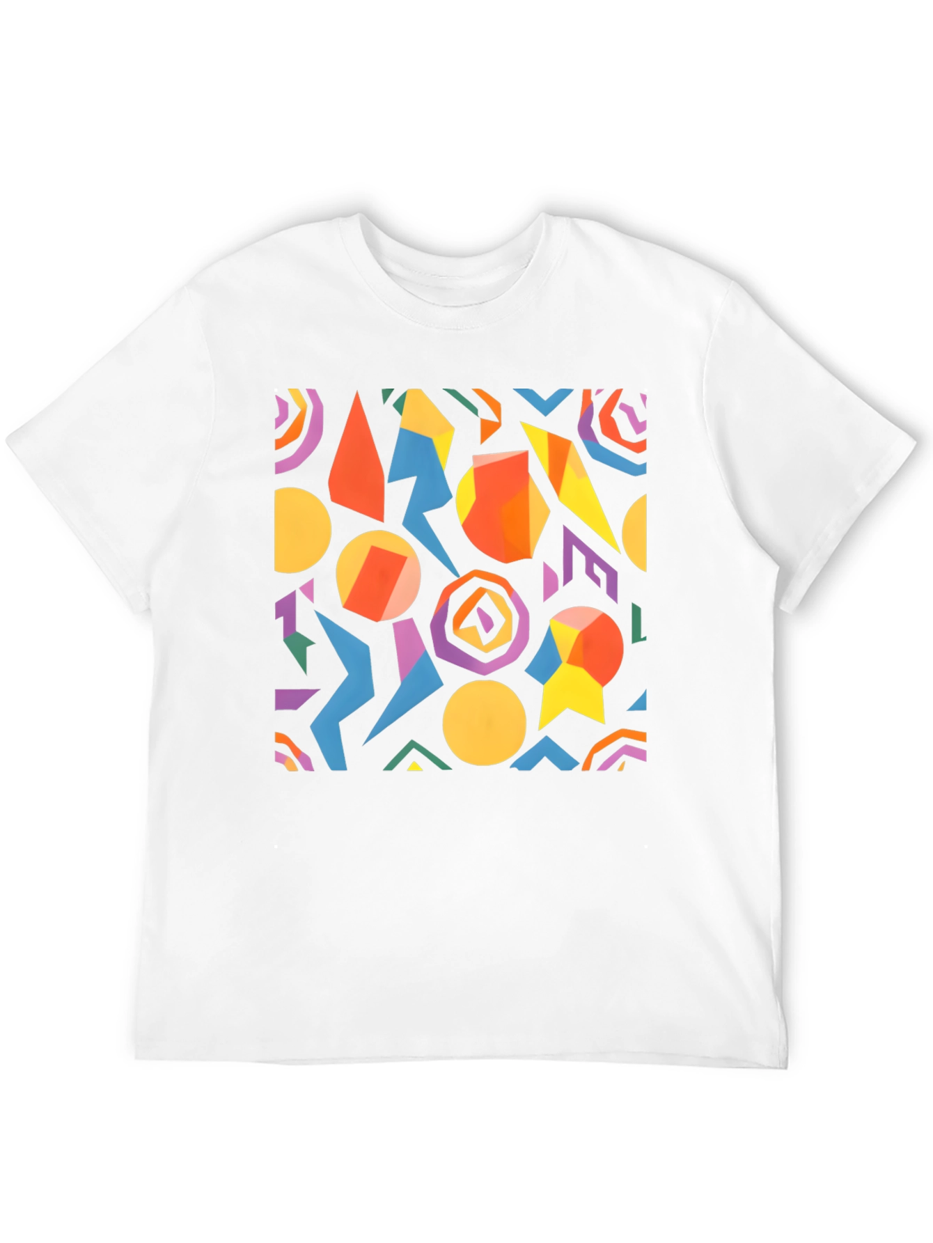 Bold Geometric Pattern T-Shirt