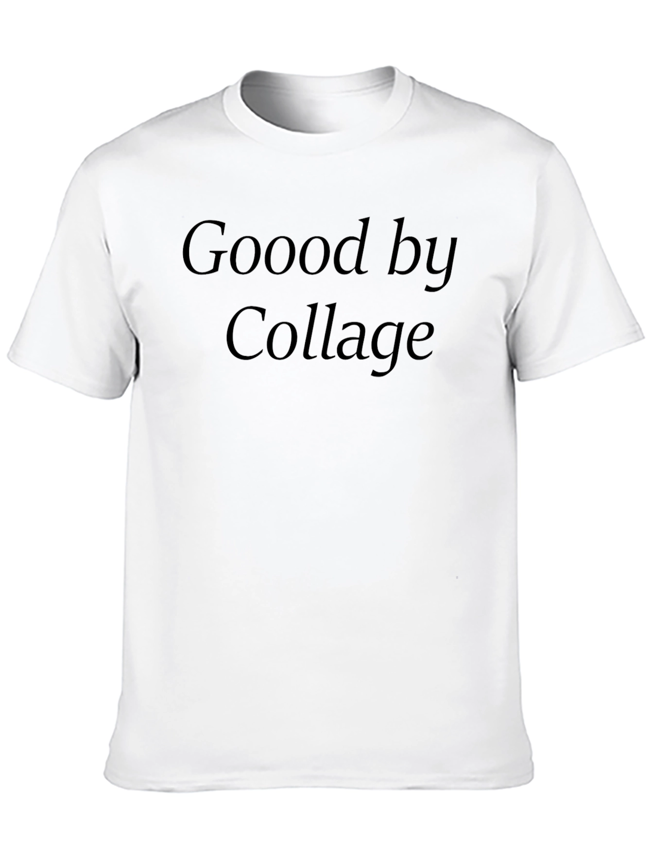Goodbye Collage T-Shirt - Graduation Tee