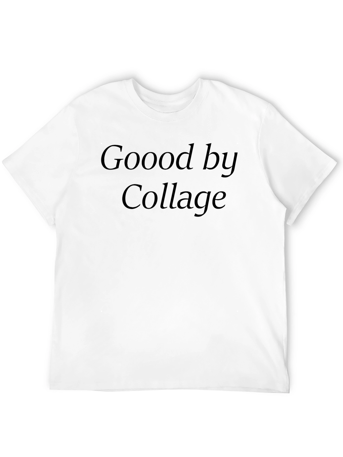Goodbye Collage T-Shirt - Graduation Tee