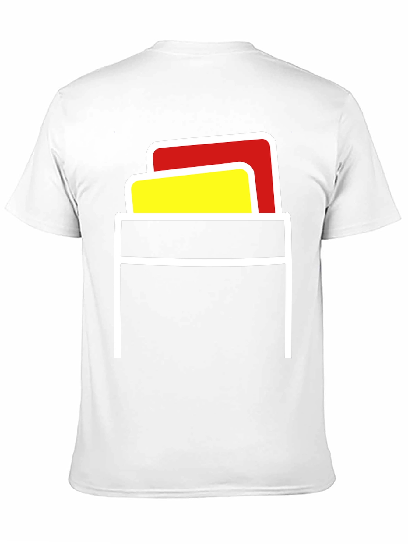 Referee Card Pocket T-Shirt - Black