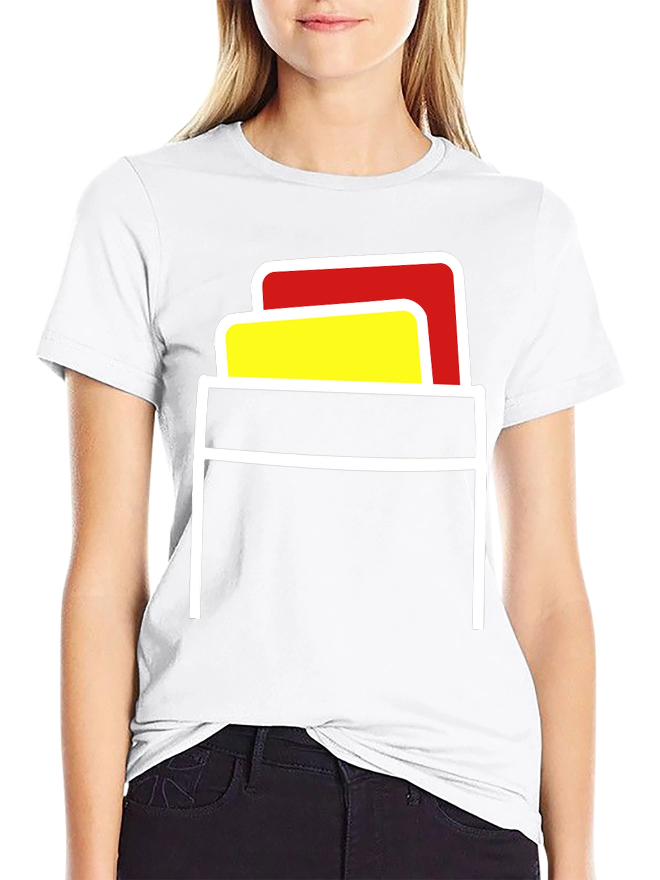 Referee Card Pocket T-Shirt - Black