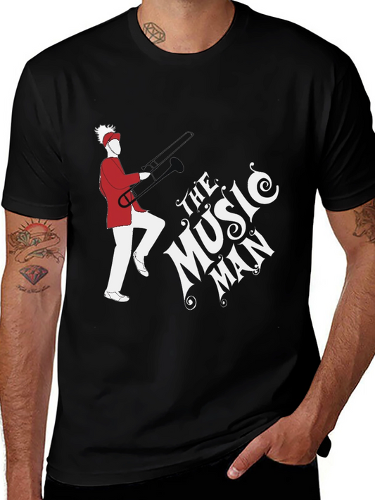 The Music Man Graphic T-Shirt - Classic Broadway Show Tee