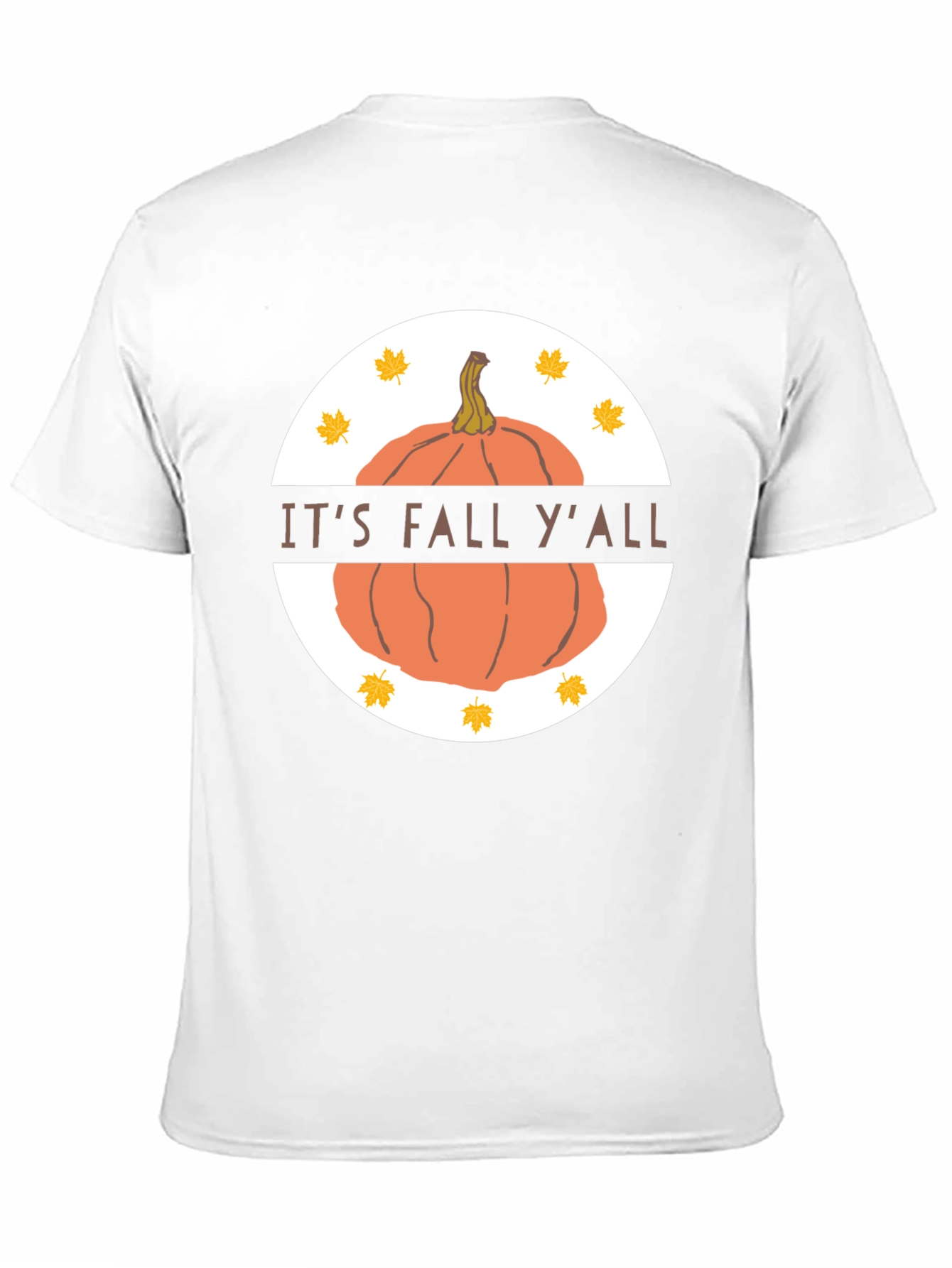Its Fall Yall Pumpkin T-Shirt