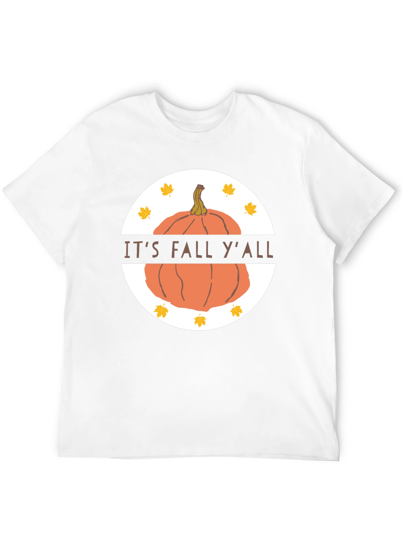 Its Fall Yall Pumpkin T-Shirt