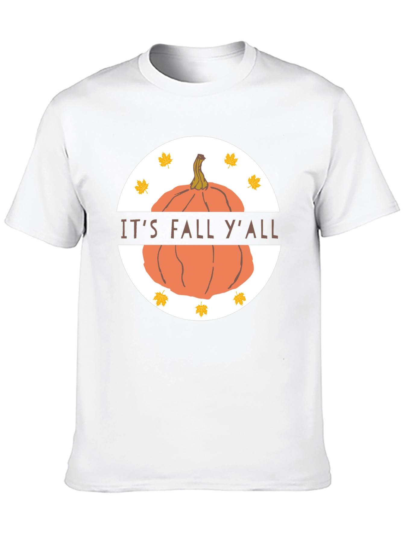 Its Fall Yall Pumpkin T-Shirt