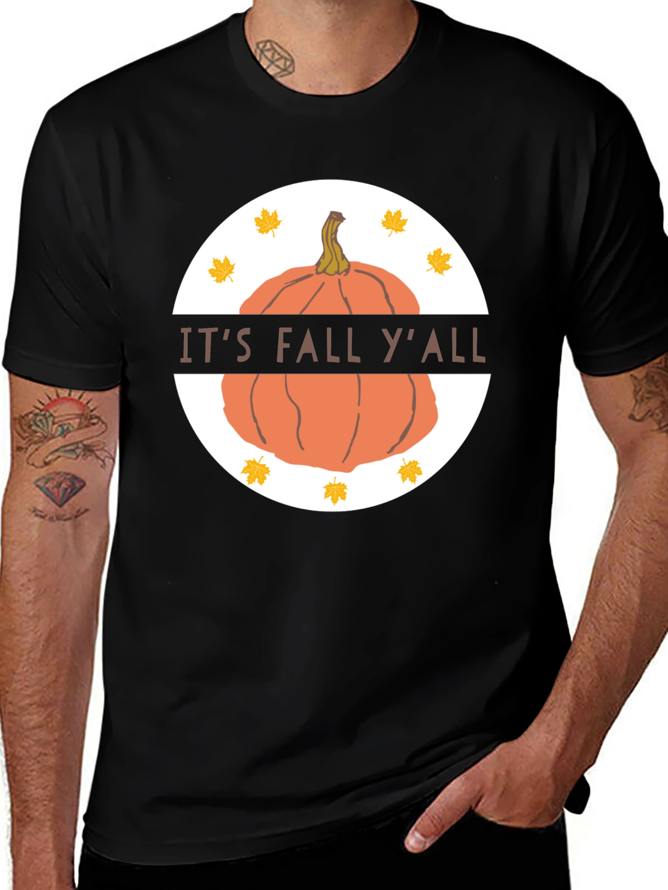Its Fall Yall Pumpkin T-Shirt