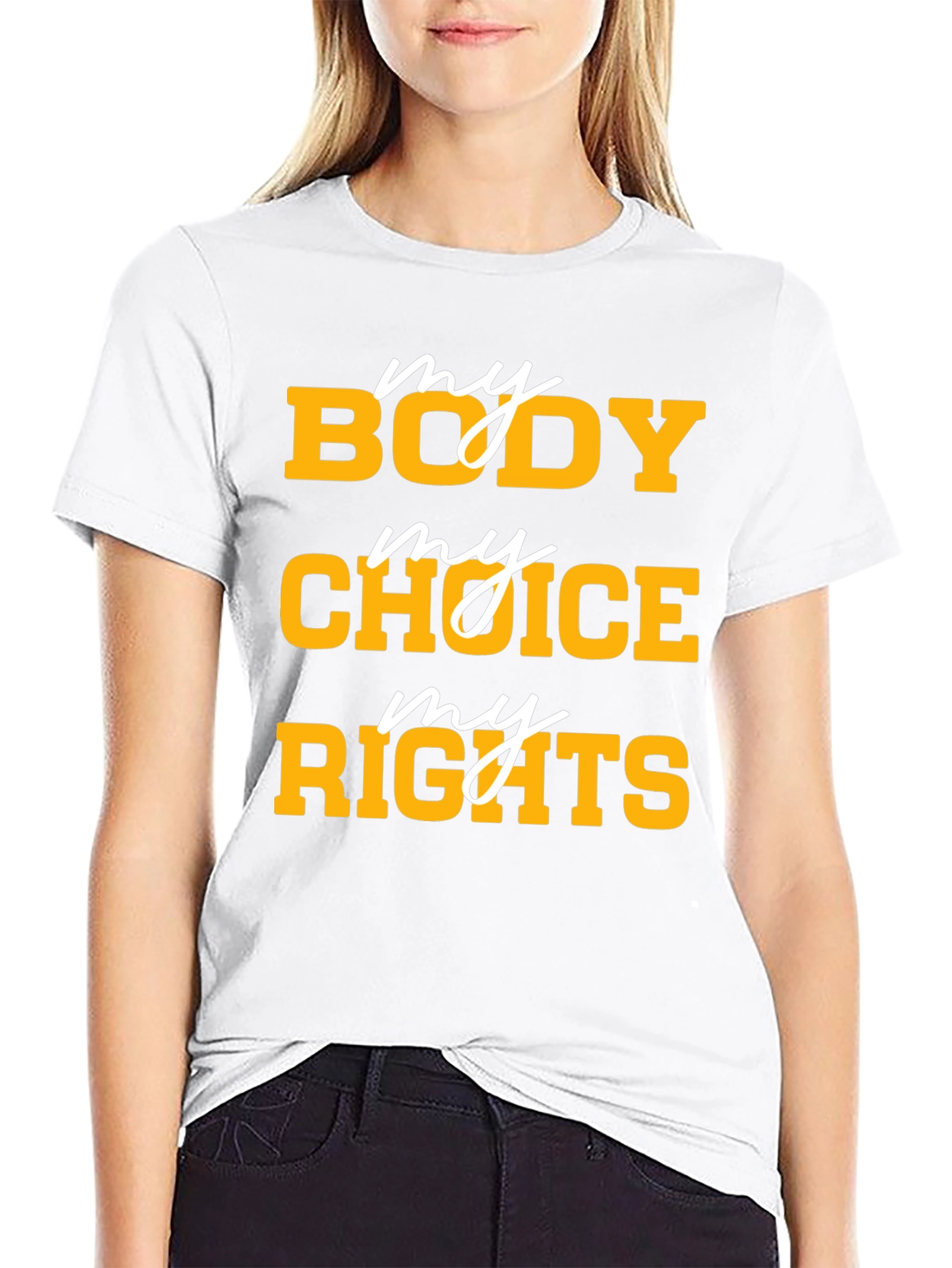 My Body My Choice My Rights Graphic T-Shirt