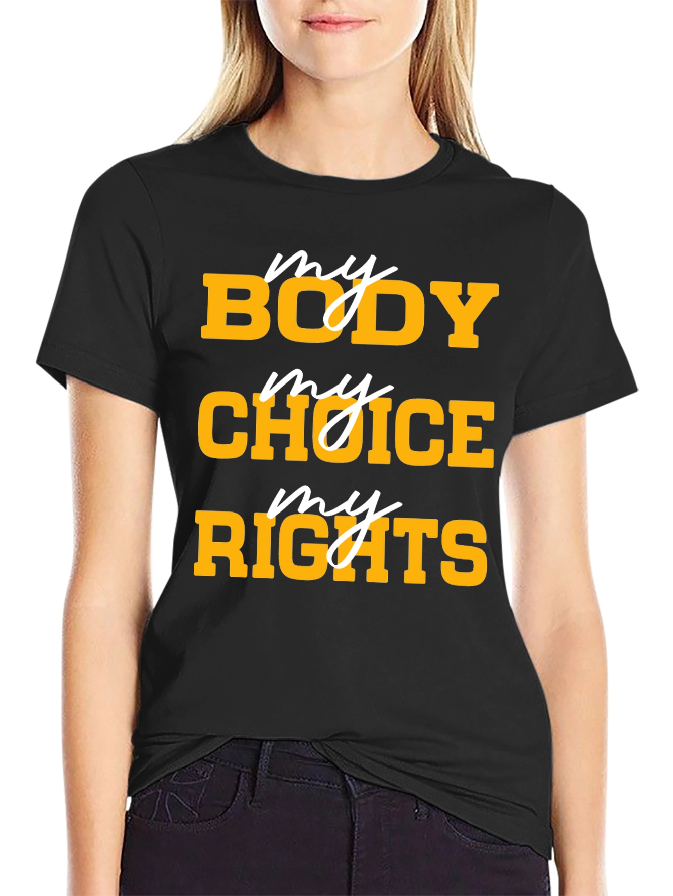My Body My Choice My Rights Graphic T-Shirt