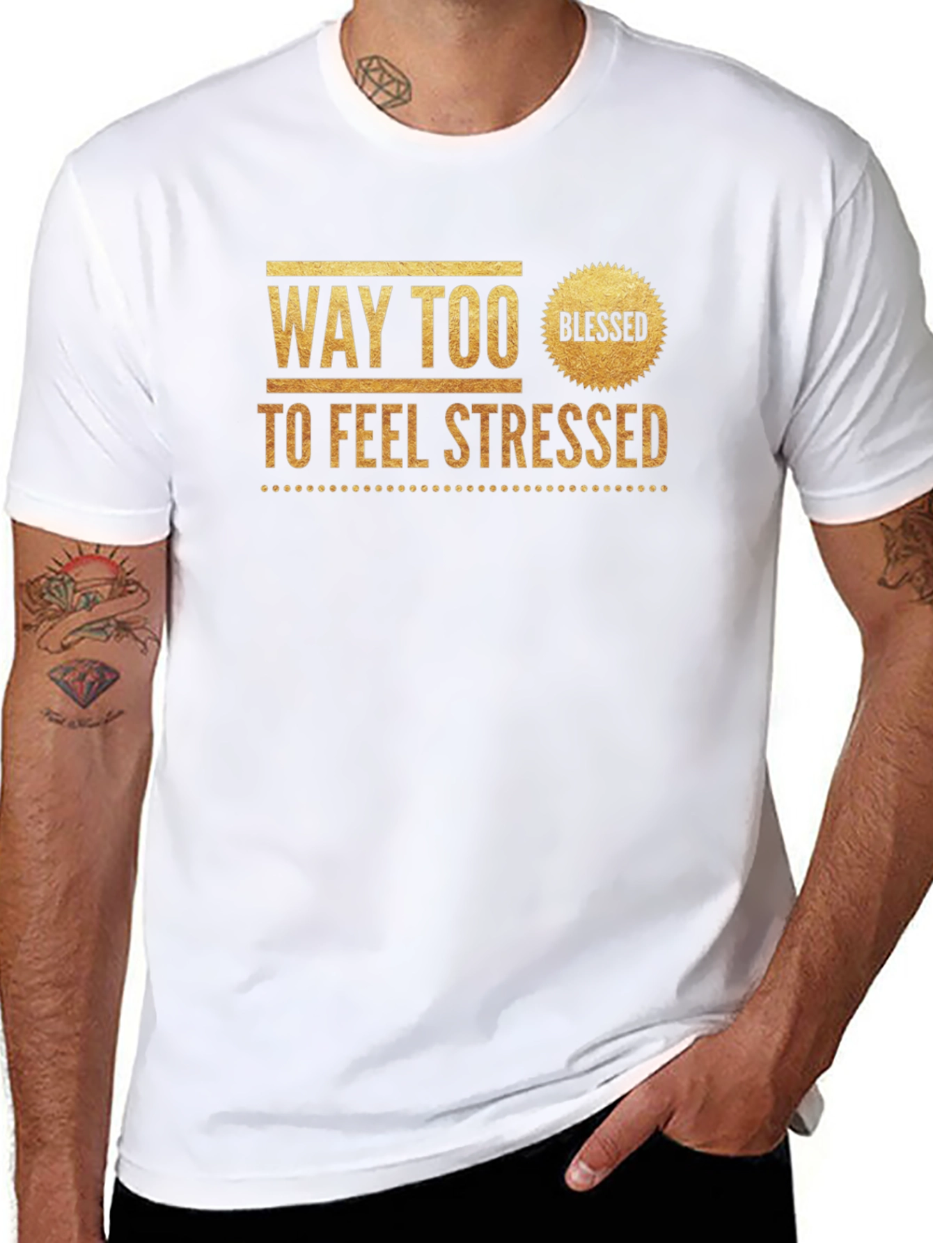 Way Too Blessed Graphic Tee