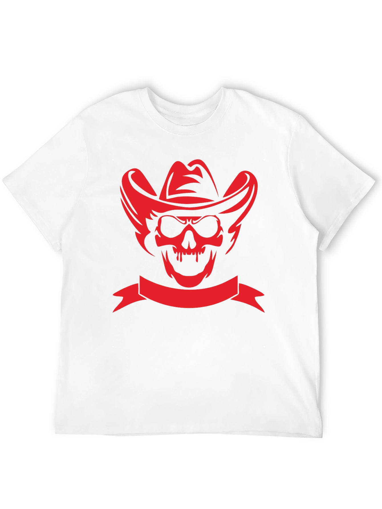 Cowboy Skull Black T-Shirt