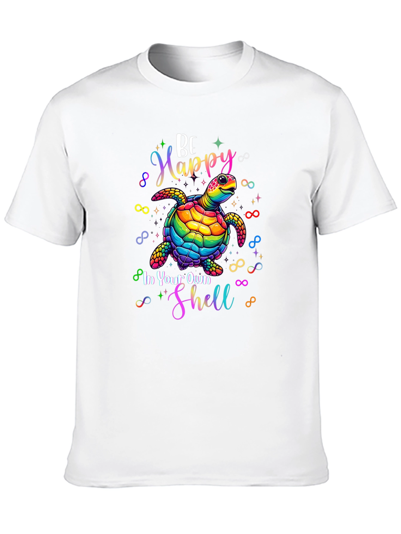 Be Happy In Your Own Shell Turtle T-Shirt