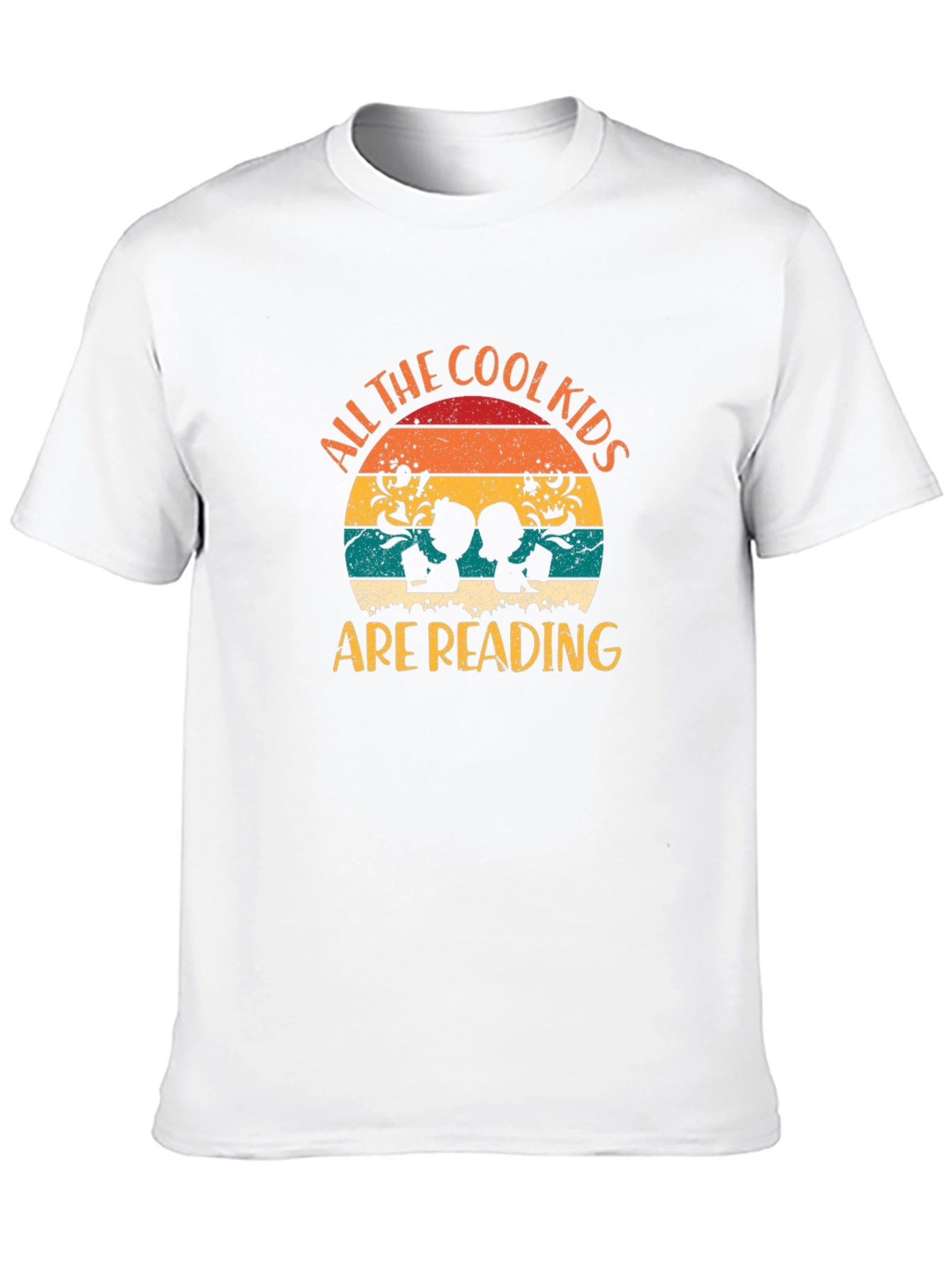 Cool Kids Reading Graphic T-Shirt