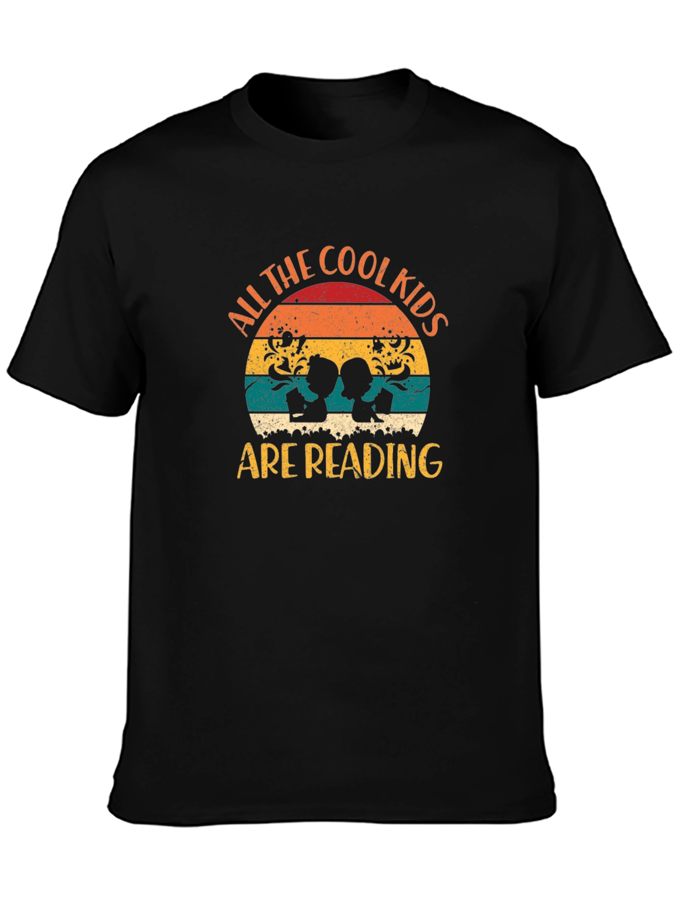 Cool Kids Reading Graphic T-Shirt