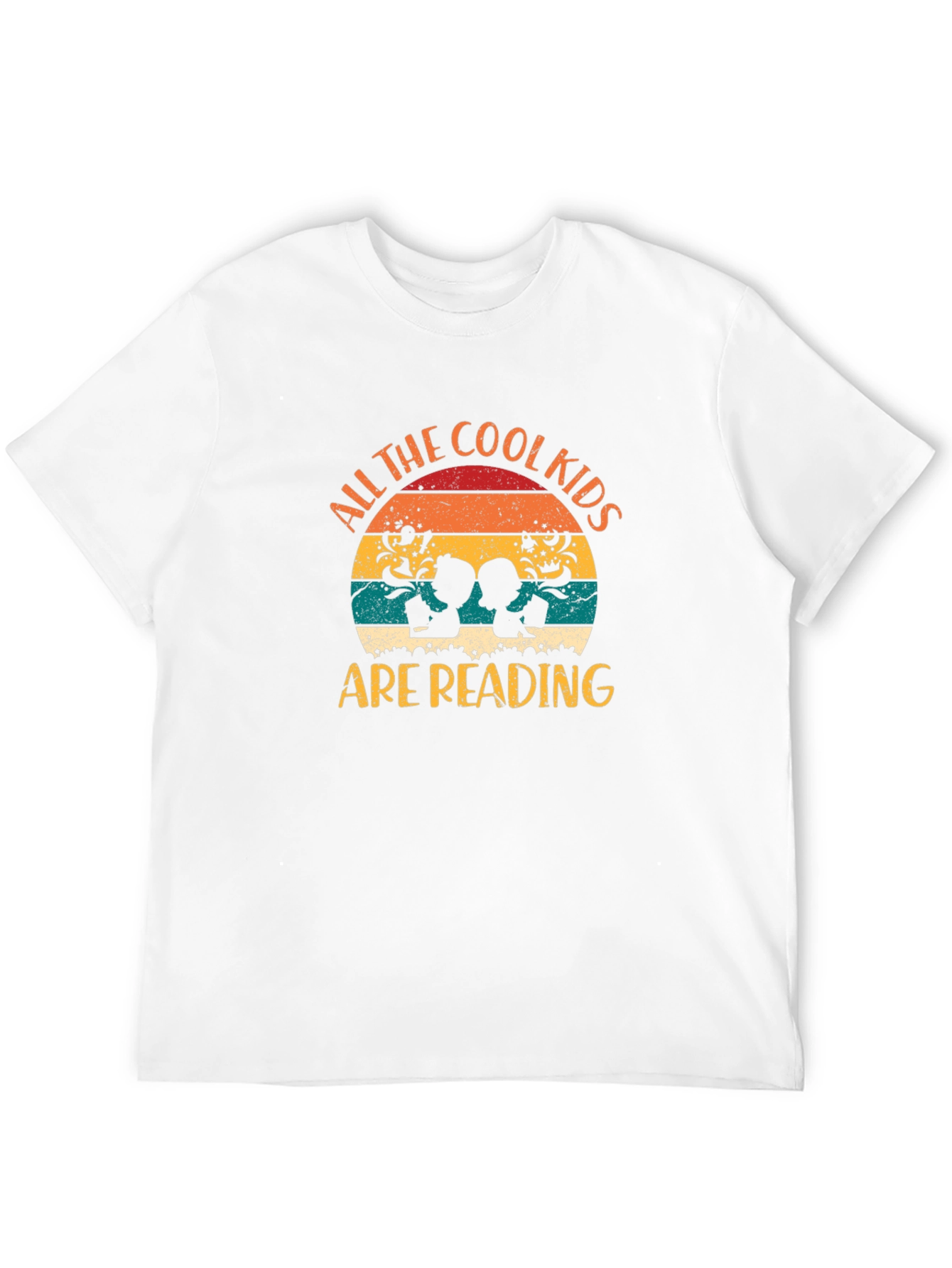 Cool Kids Reading Graphic T-Shirt