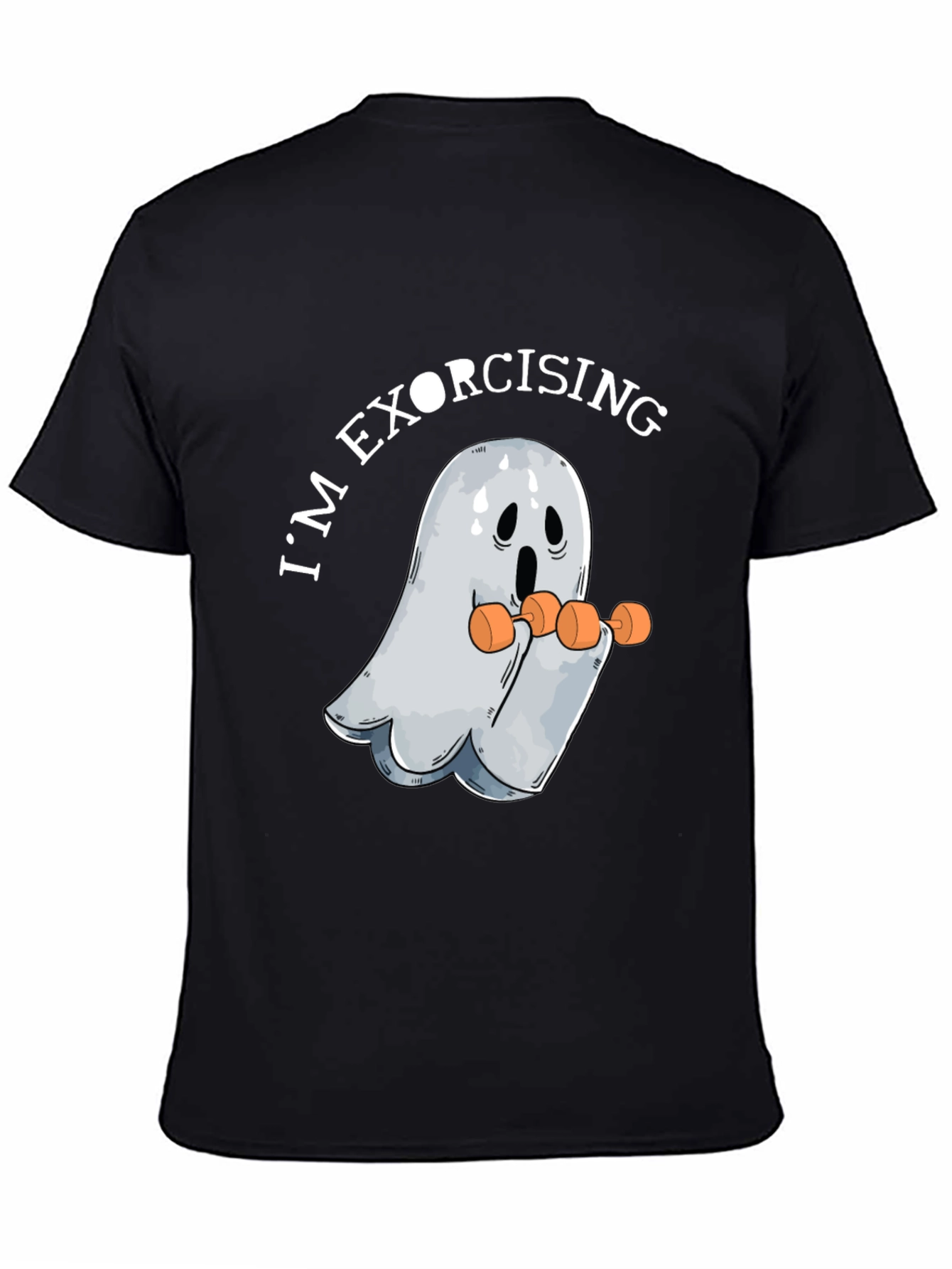 Im Exorcising Ghost Workout Graphic Tee