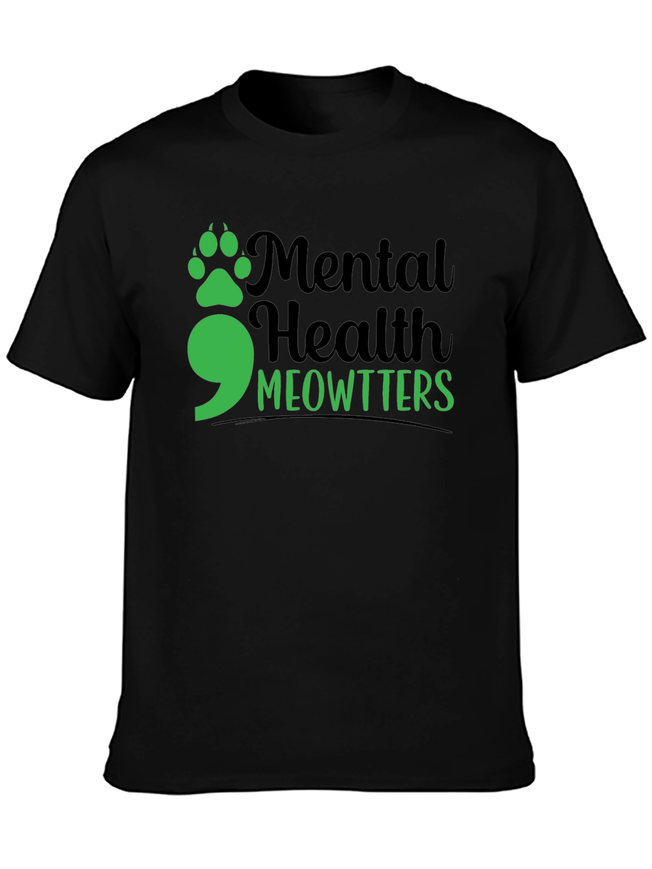 Mental Health Meowtters T-Shirt - Support Mental Health