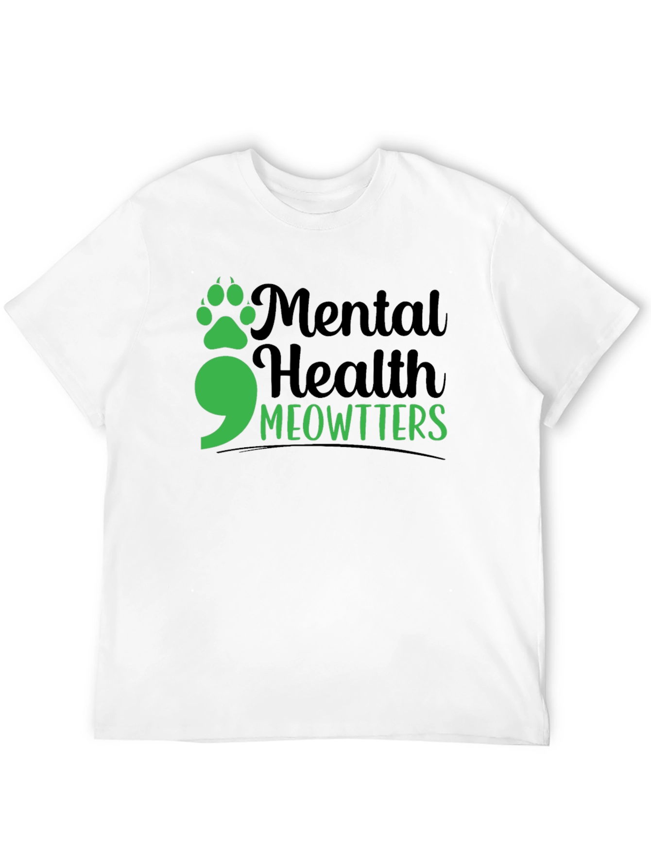Mental Health Meowtters T-Shirt - Support Mental Health
