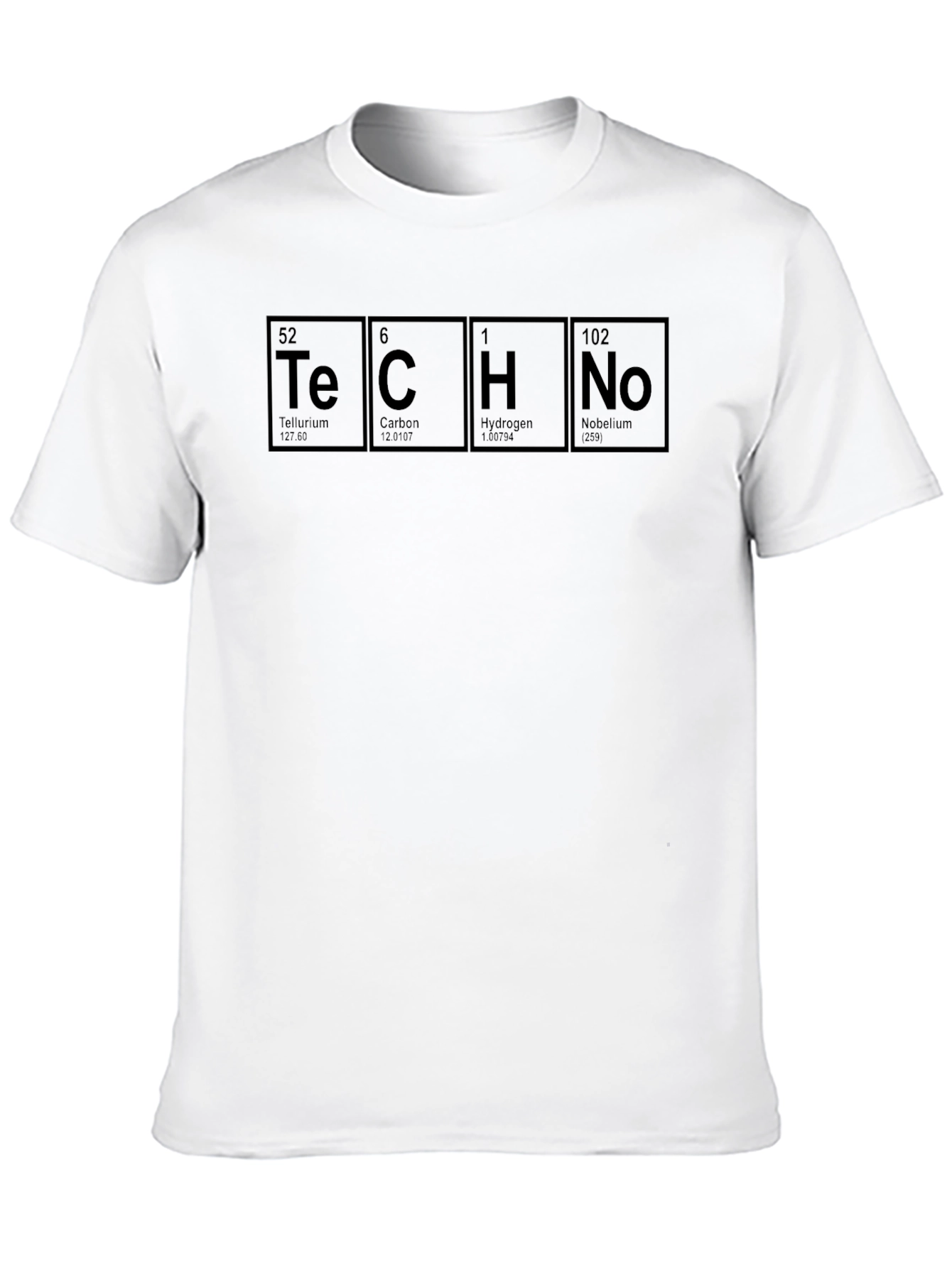 Techno Periodic Table Mens T-Shirt