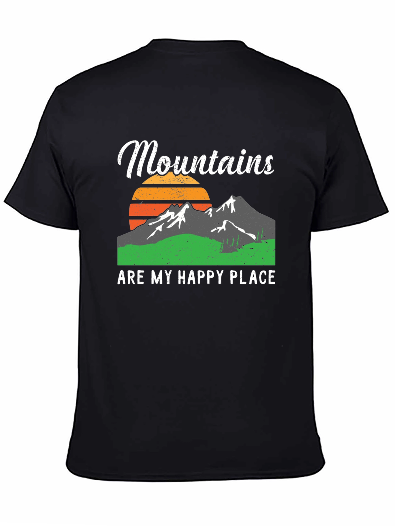 Mountains Are My Happy Place Graphic Tee