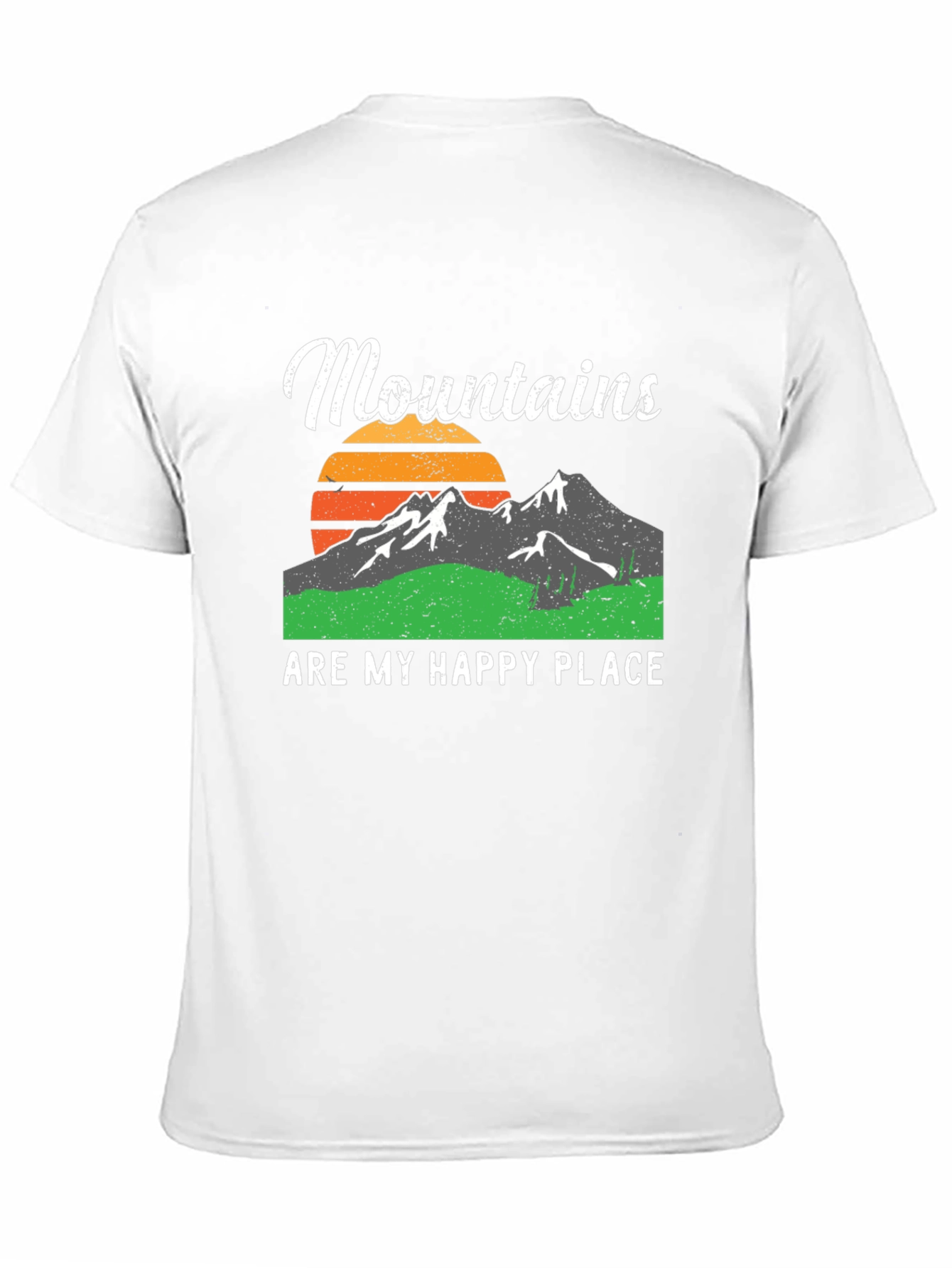 Mountains Are My Happy Place Graphic Tee