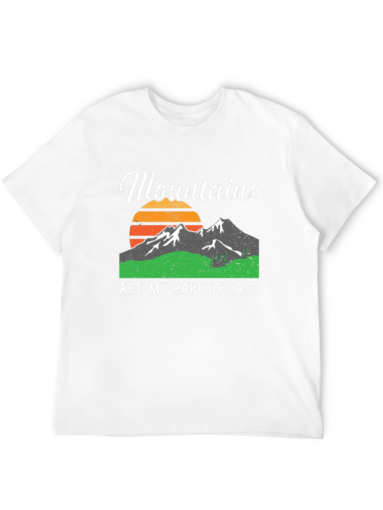 Mountains Are My Happy Place Graphic Tee