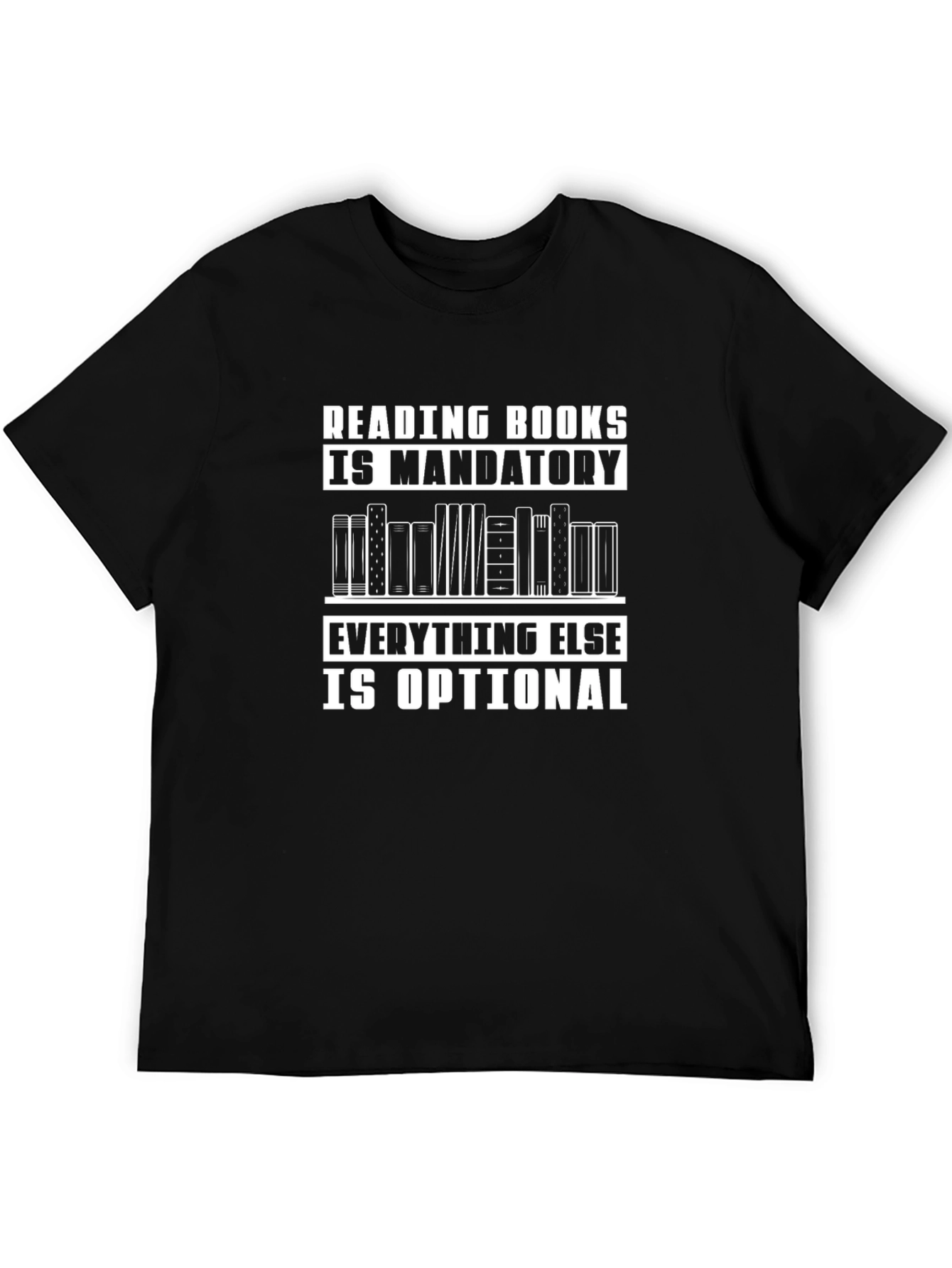 Reading is Mandatory T-Shirt