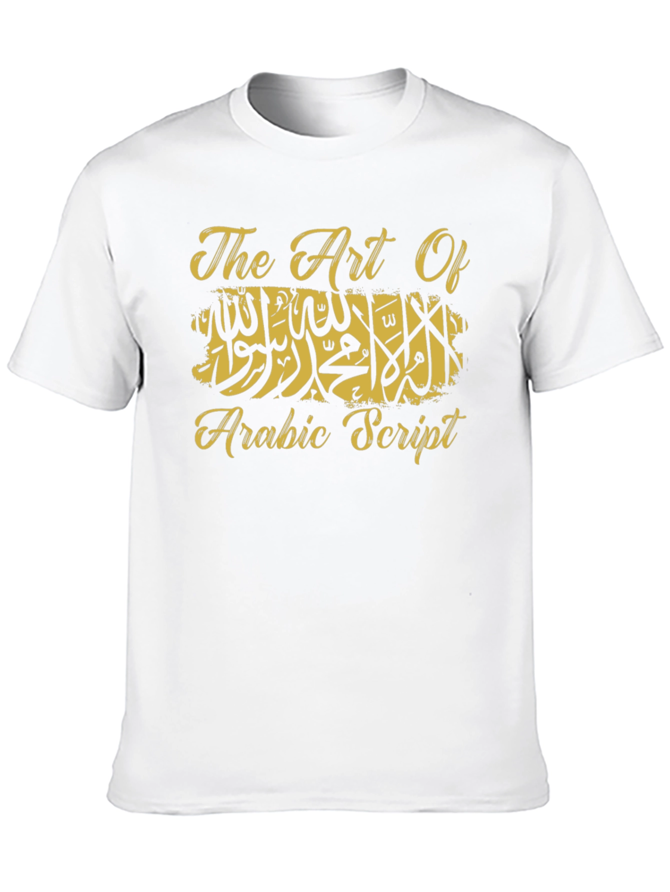 The Art of Arabic Script Graphic T-Shirt
