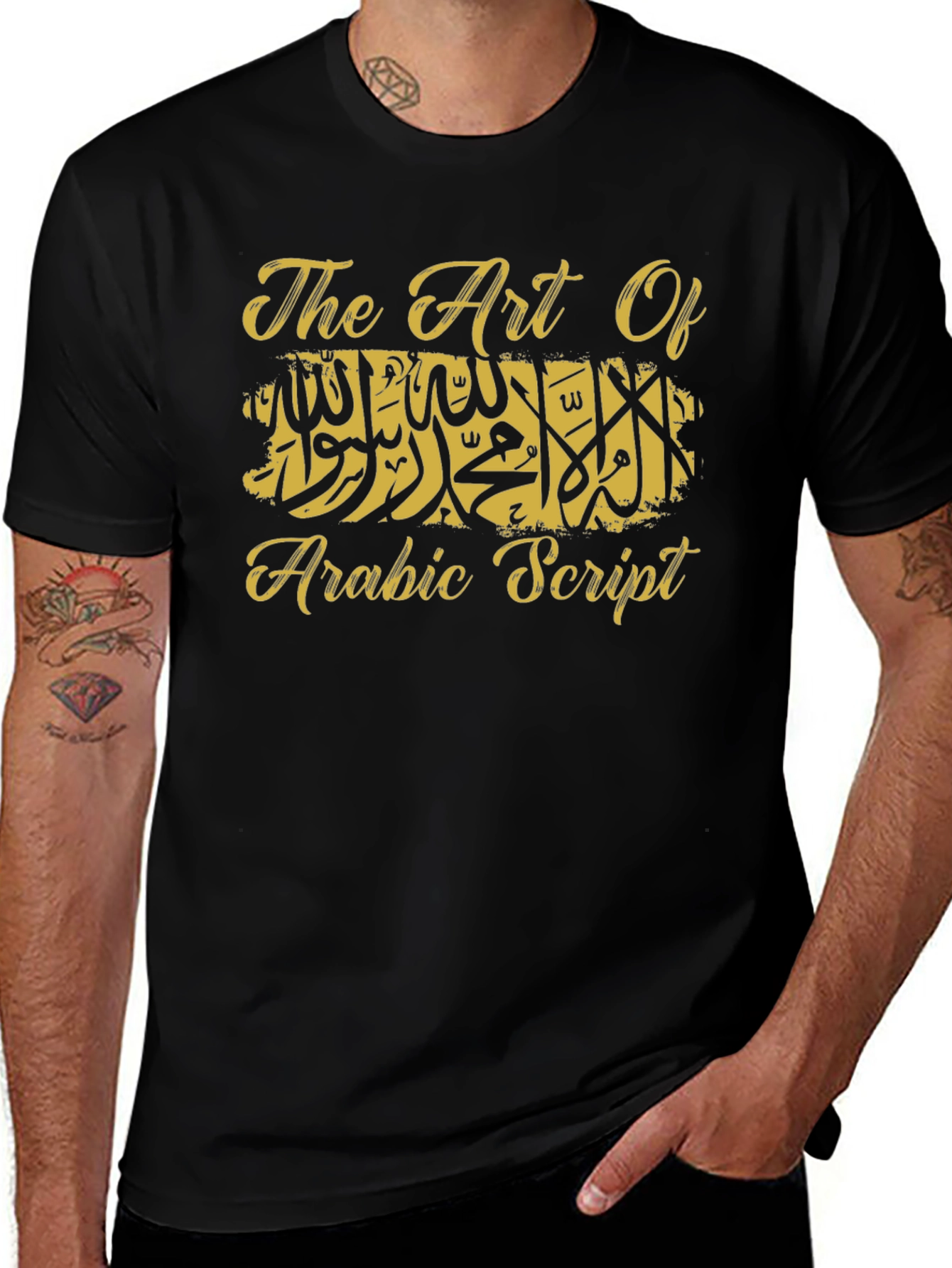 The Art of Arabic Script Graphic T-Shirt