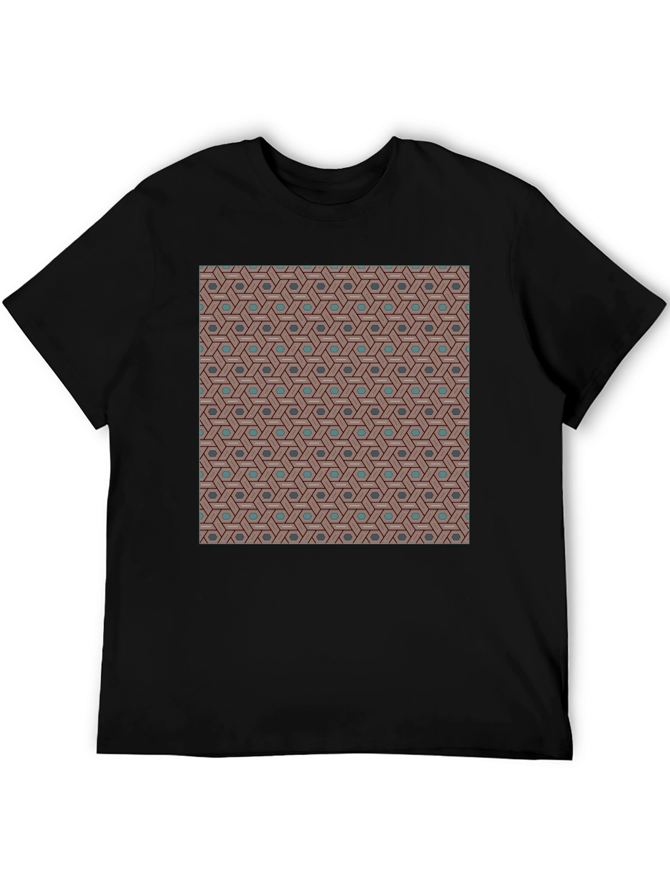 Geometric Pattern T-Shirt