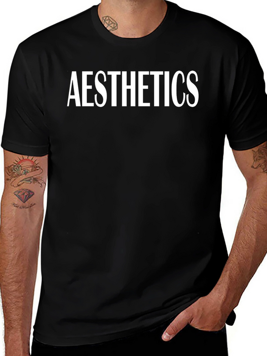 Aesthetics Graphic Tee - Black