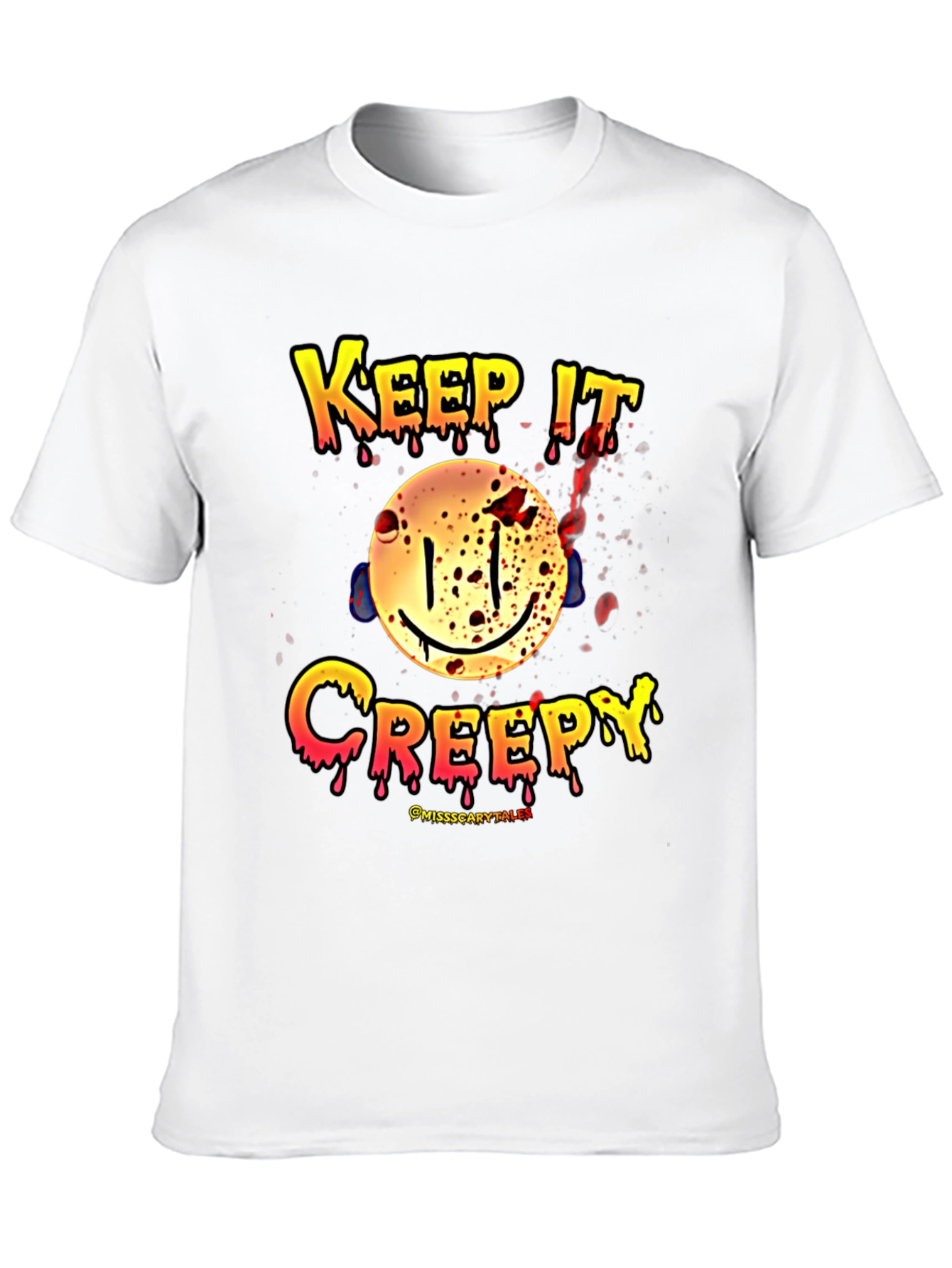 Keep it Creepy Graphic Tee - Mens Black T-Shirt