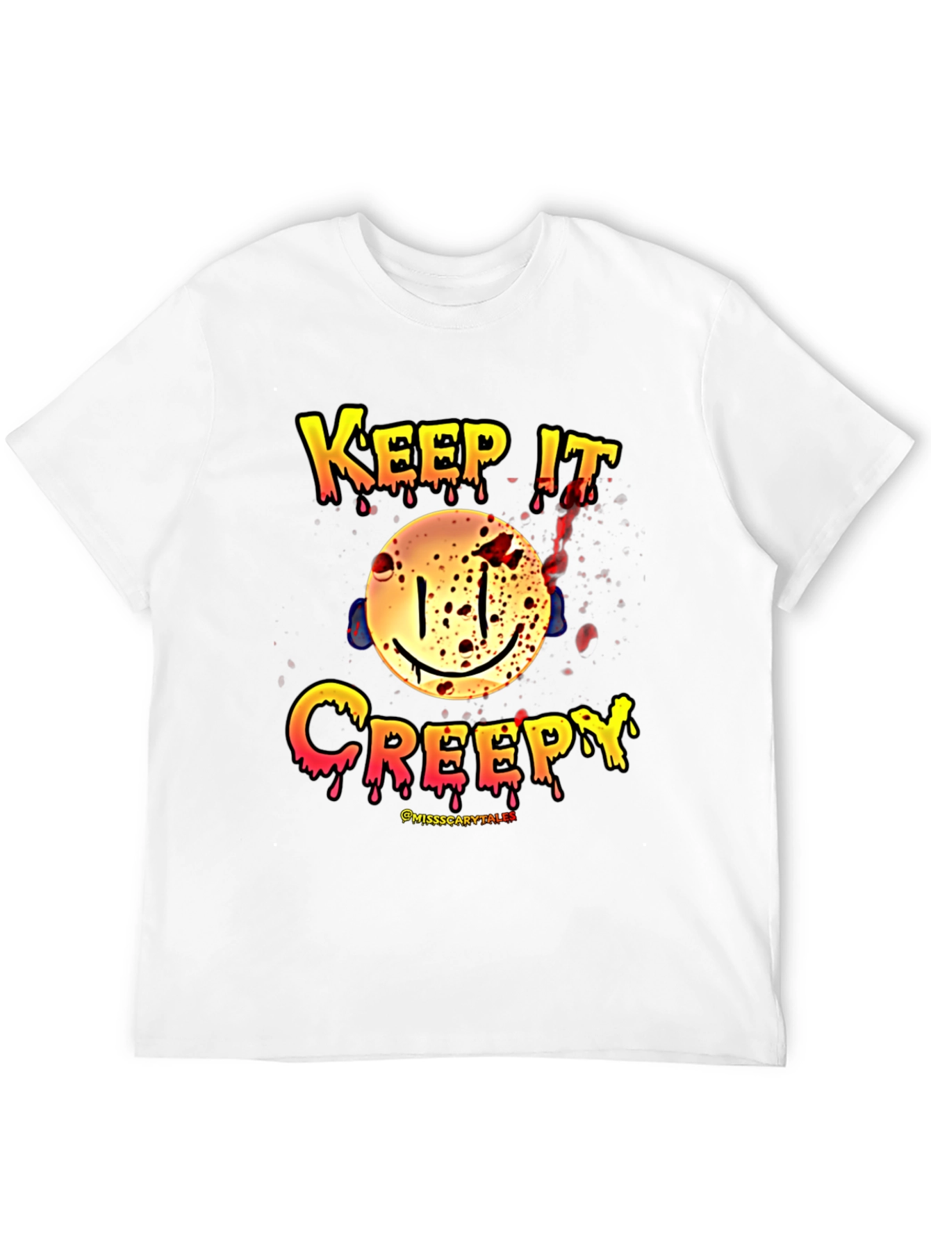 Keep it Creepy Graphic Tee - Mens Black T-Shirt
