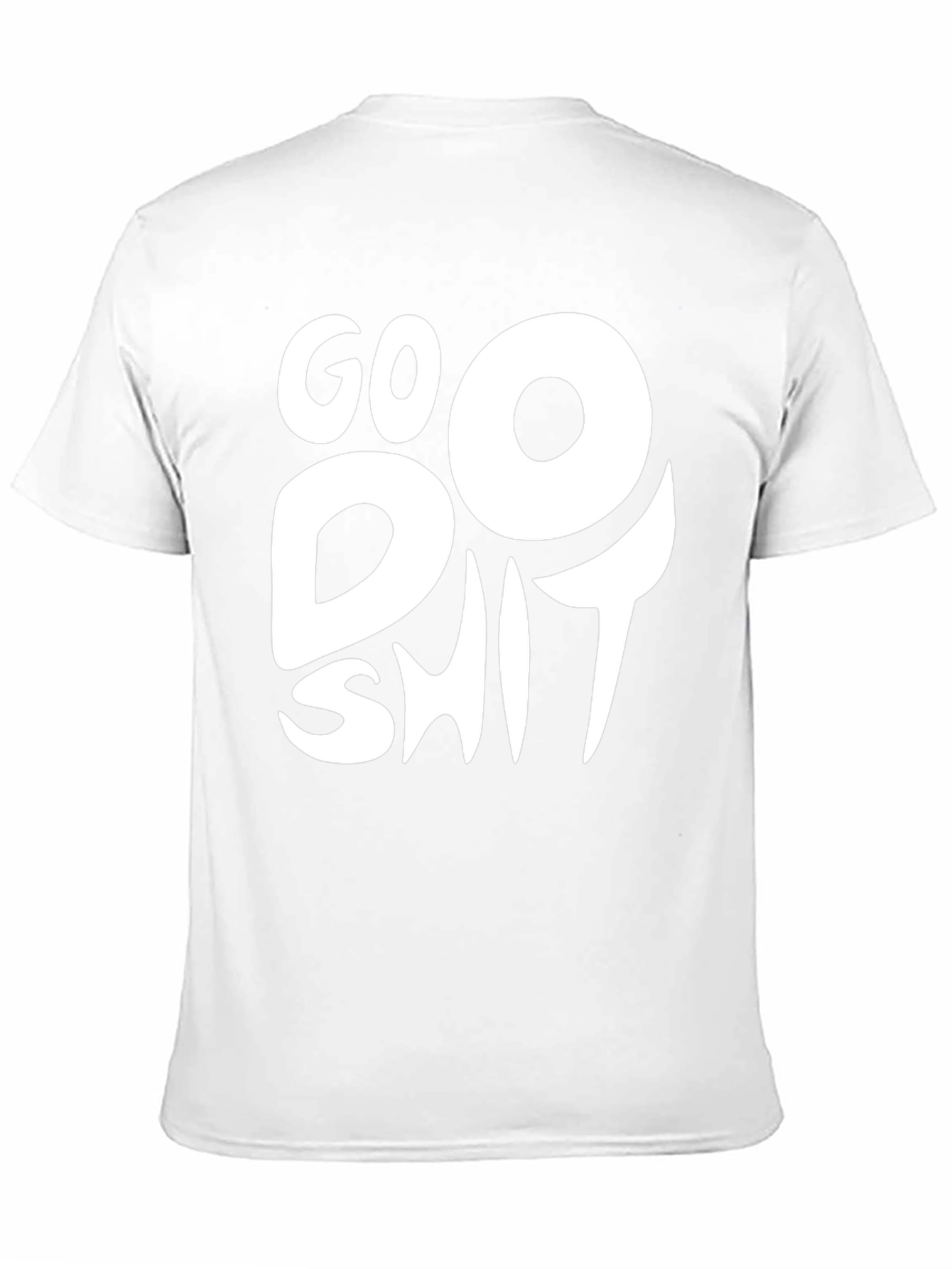 Go Do Shit Black Graphic T-Shirt