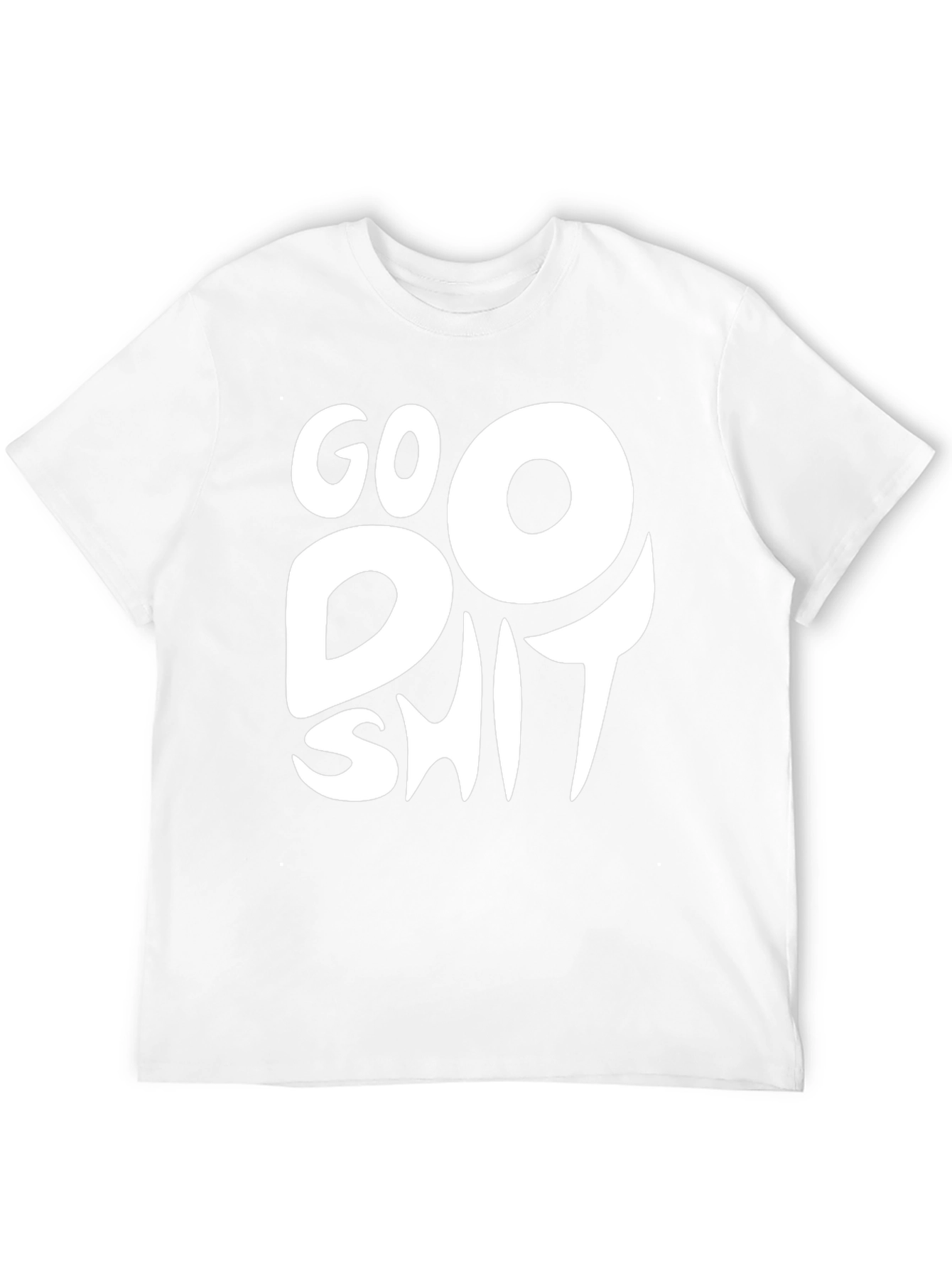 Go Do Shit Black Graphic T-Shirt
