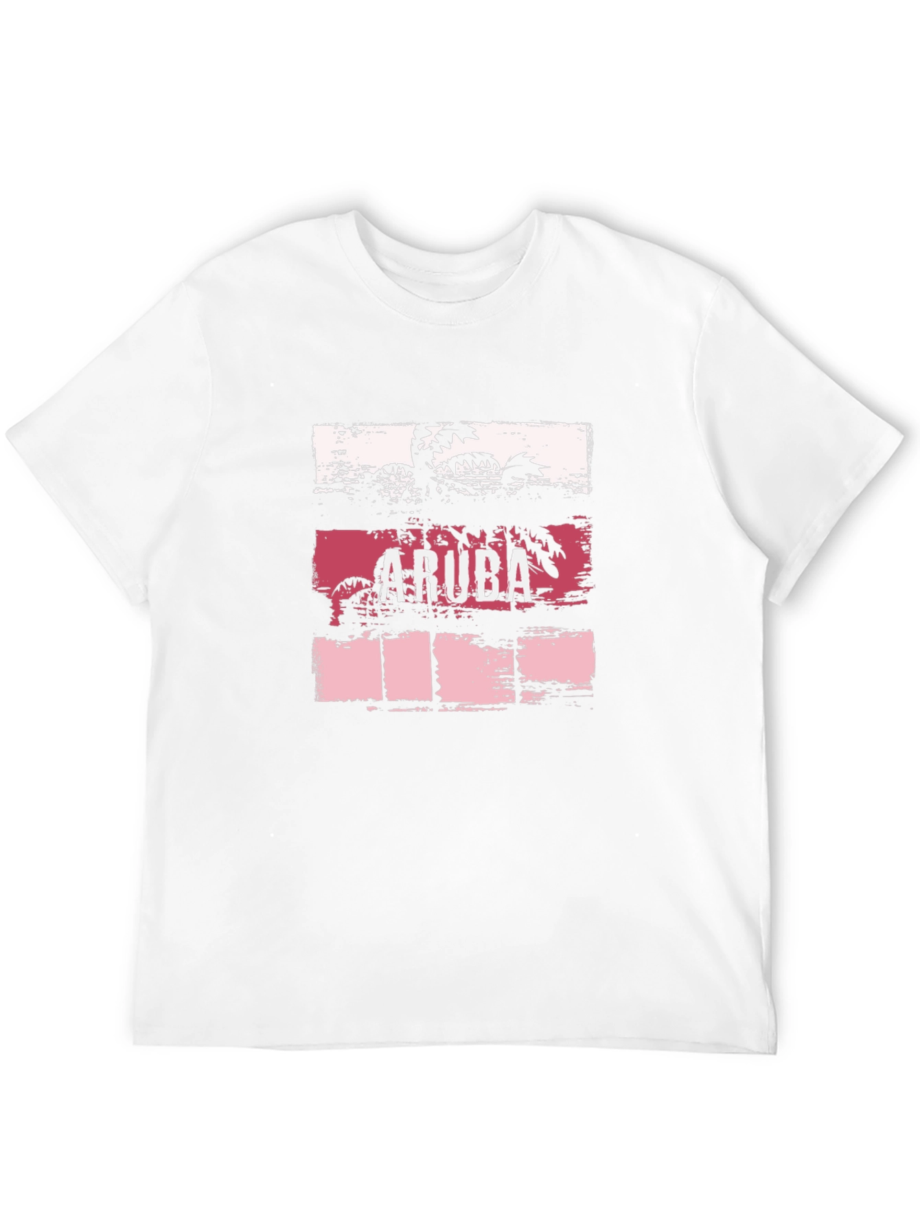 Aruba Palm Tree Graphic T-Shirt - Vacation Ready