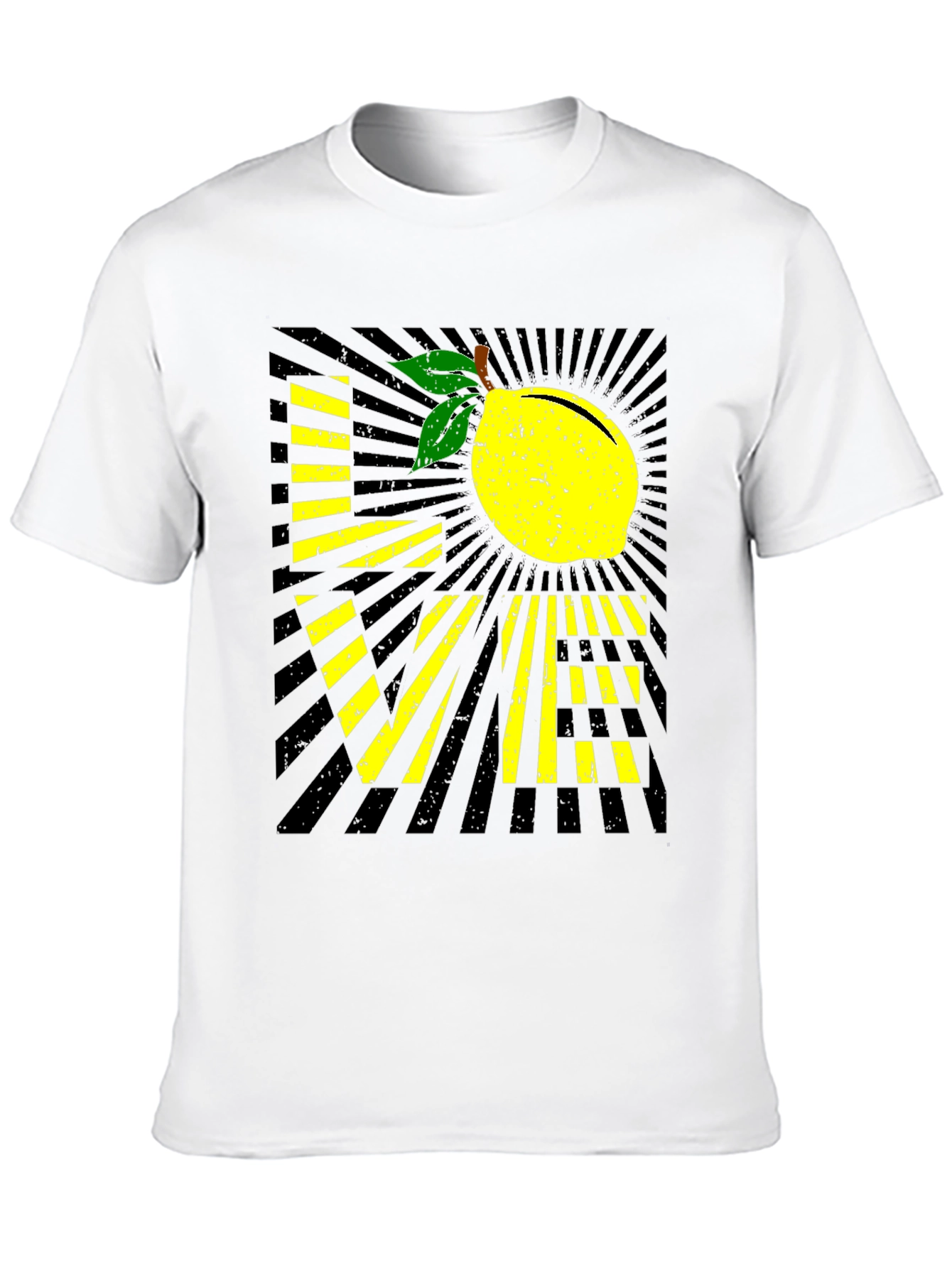 Lemon Love Graphic Tee - Black Unisex Shirt