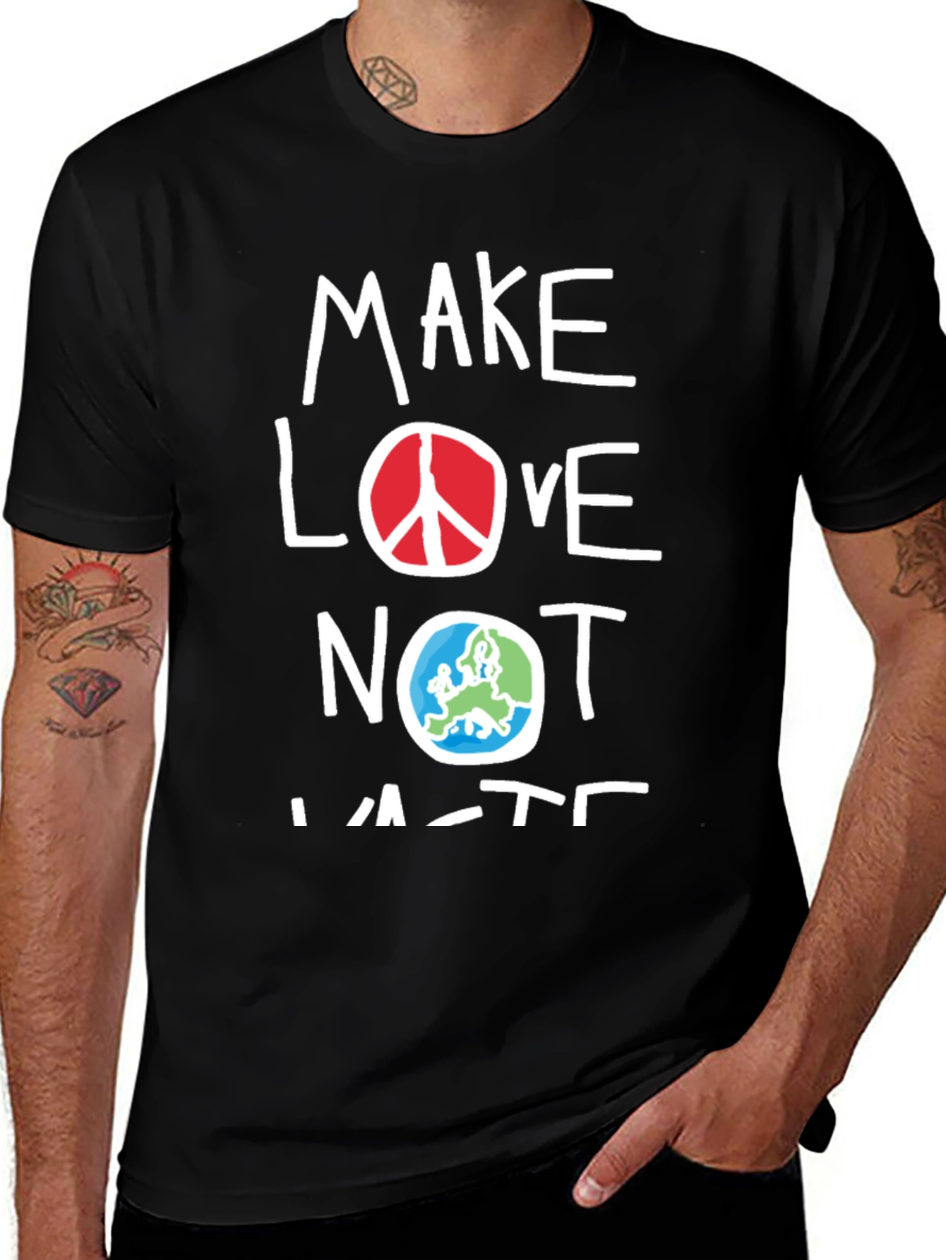 Make Love Not Waste Graphic Tee